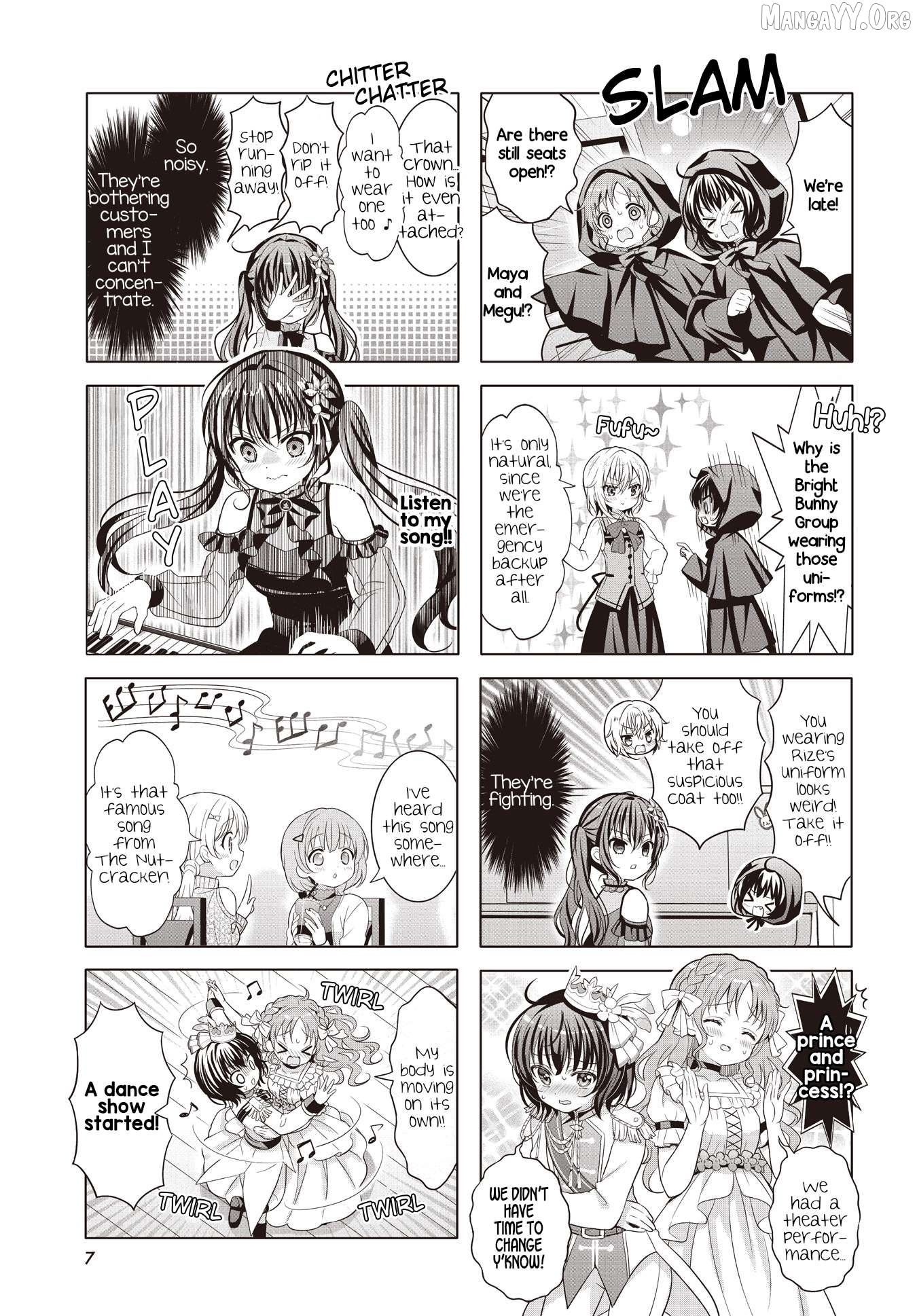Gochuumon wa Usagi Desu ka? Chapter 183 - page 3