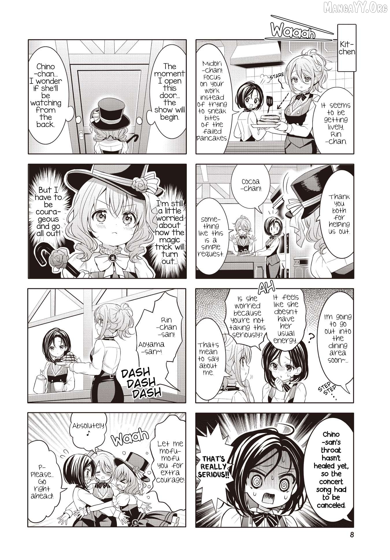 Gochuumon wa Usagi Desu ka? Chapter 183 - page 4