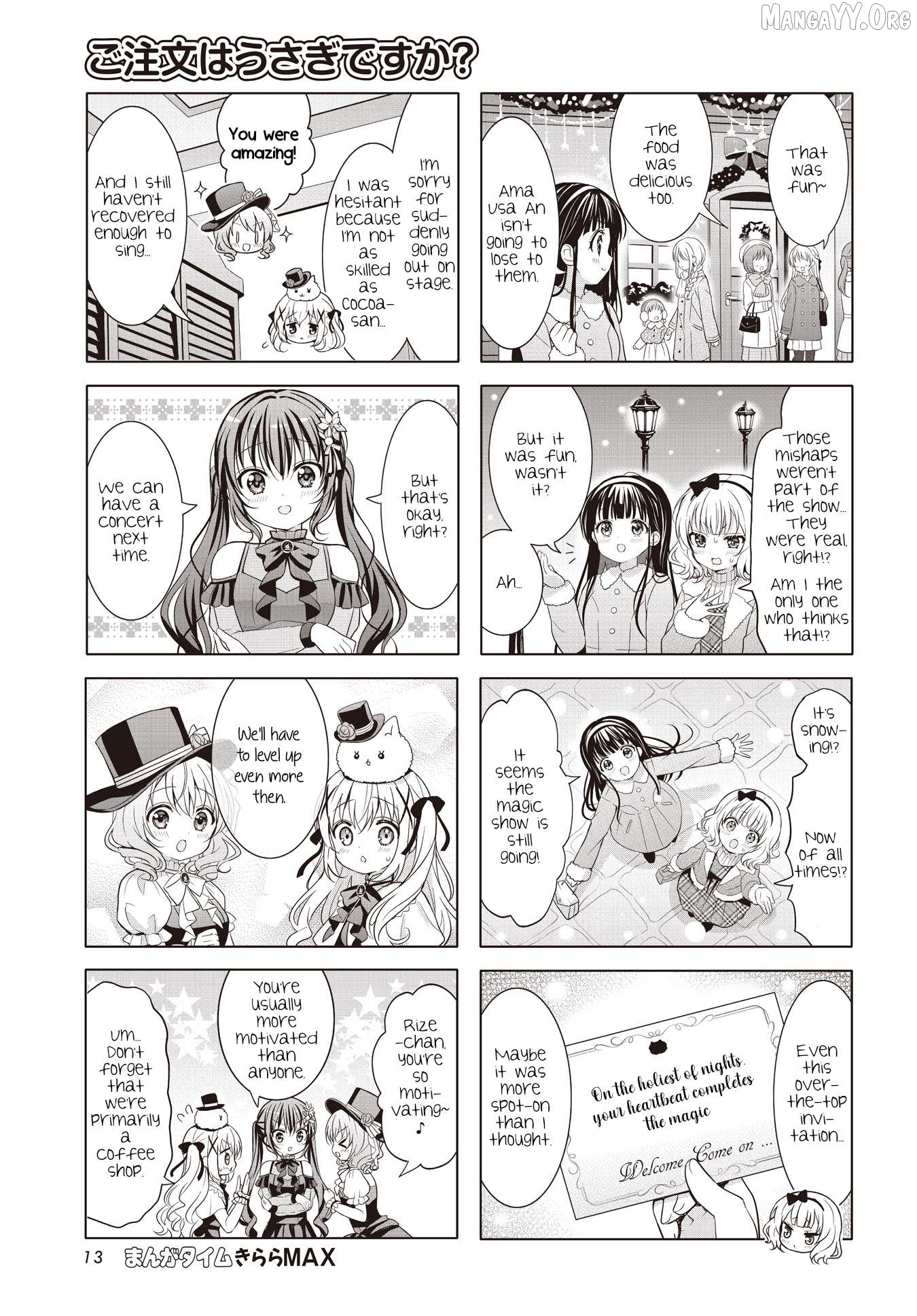 Gochuumon wa Usagi Desu ka? Chapter 183 - page 9