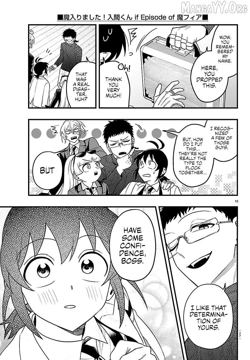 Welcome to Demon School! Iruma-kun: If Episode of Mafia Chapter 28 - page 13