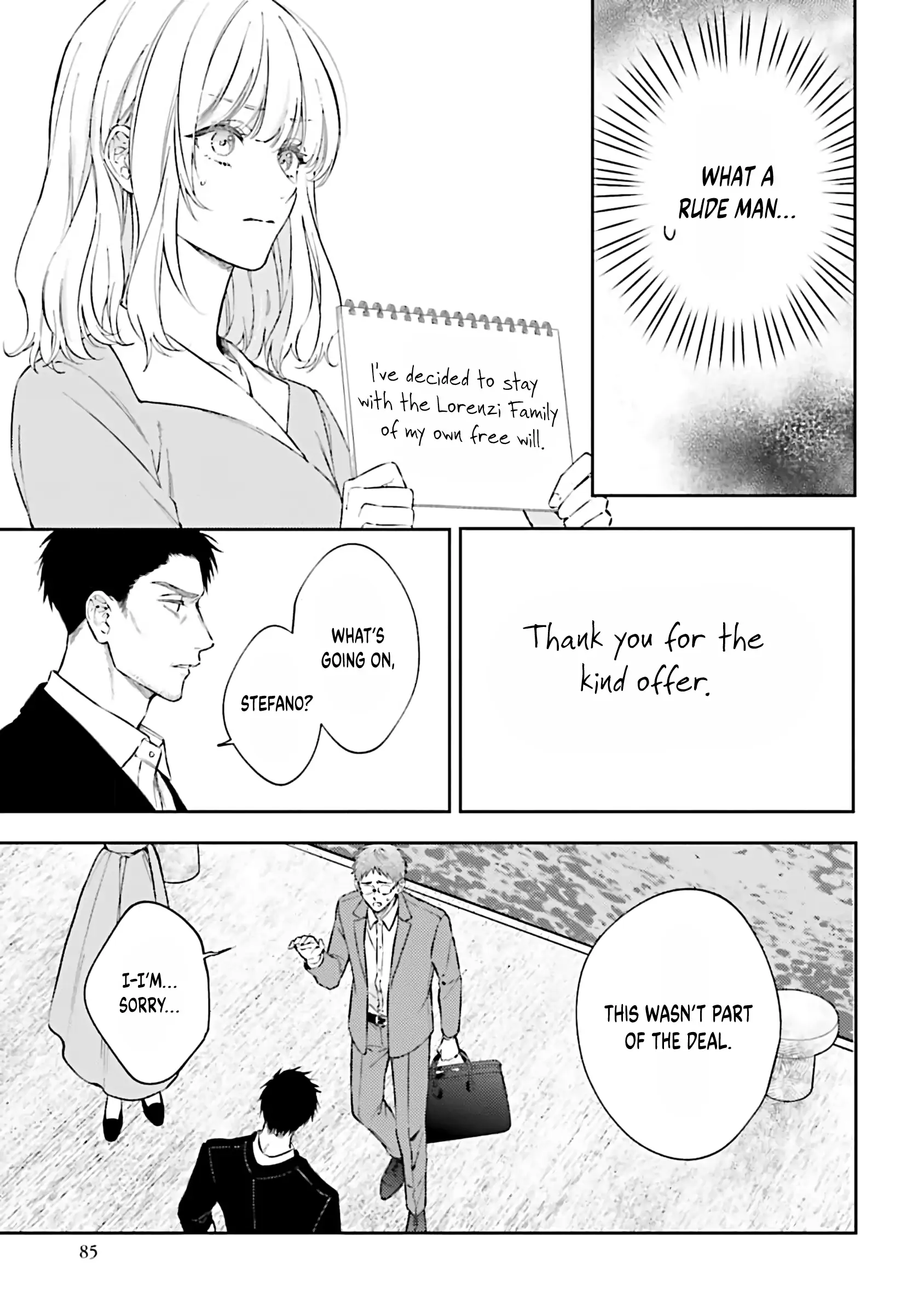 Sweet Allegiance To The Lorenzi Family Tonight Chapter 13 - page 6