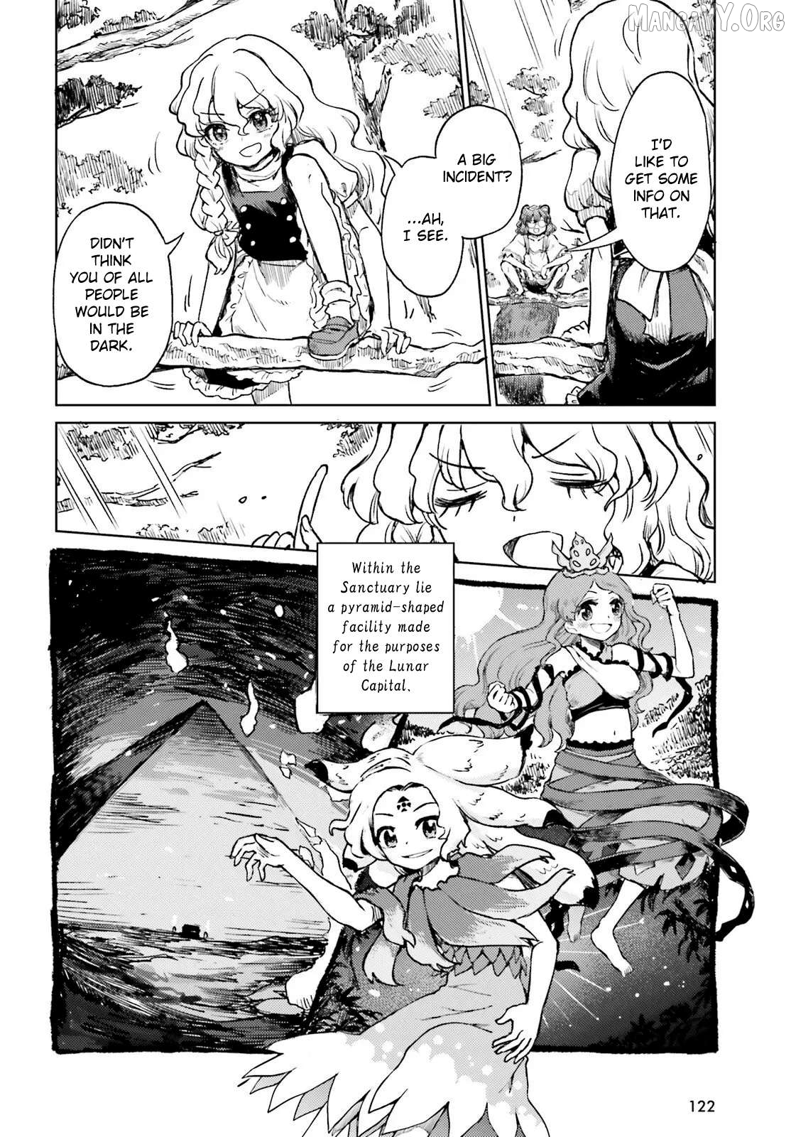 Touhou Suichouka ~ Lotus Eater-Tachi No Suisei Chapter 72 - page 12