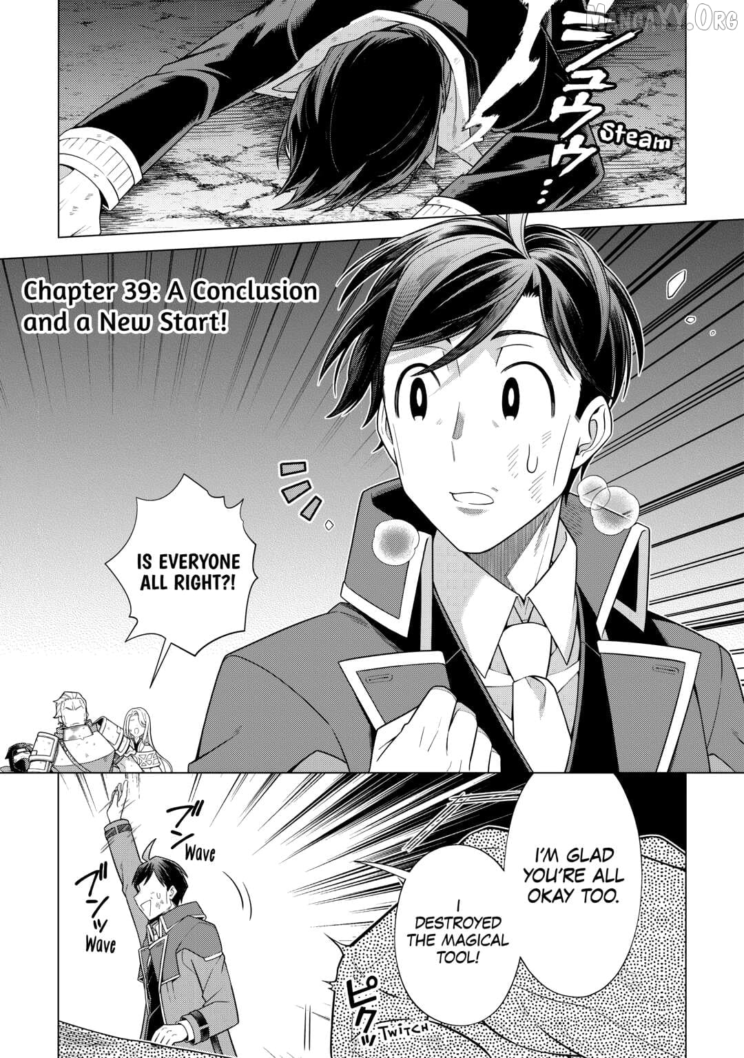 The Salaryman Traveling Another World At His Own Pace Chapter 39 - page 1