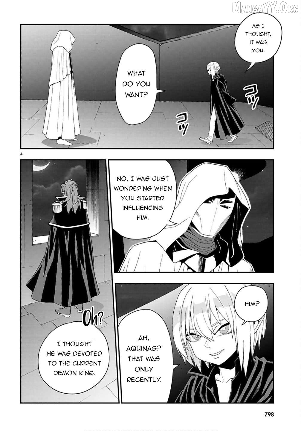 Konjiki no Moji Tsukai - Yuusha Yonin ni Makikomareta Unique Cheat Chapter 124 - page 4