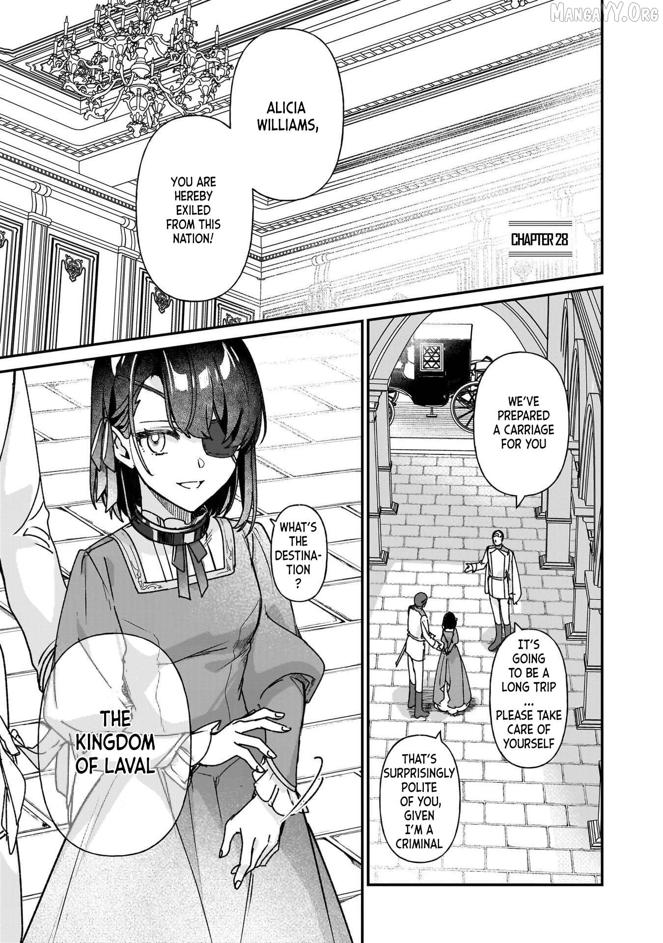 I'll Become a Villainess That Will Go Down in History ― The More of a Villainess I Become, the More the Prince will Dote on Me Chapter 28 - page 1