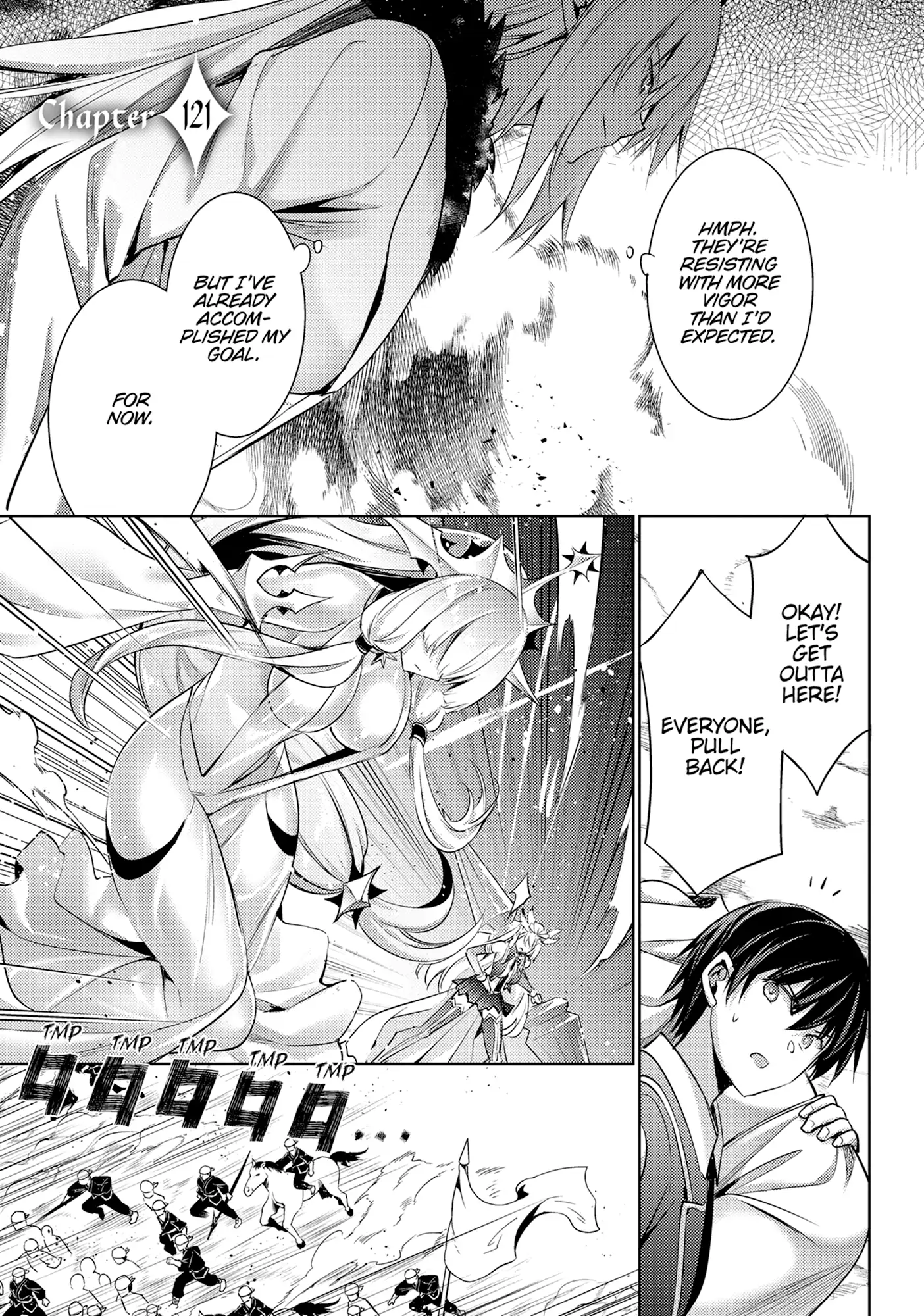 Magika No Kenshi To Shoukan Maou Chapter 121 - page 1