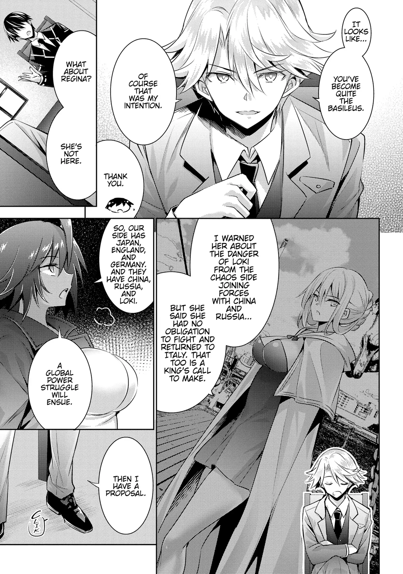 Magika No Kenshi To Shoukan Maou Chapter 121 - page 15