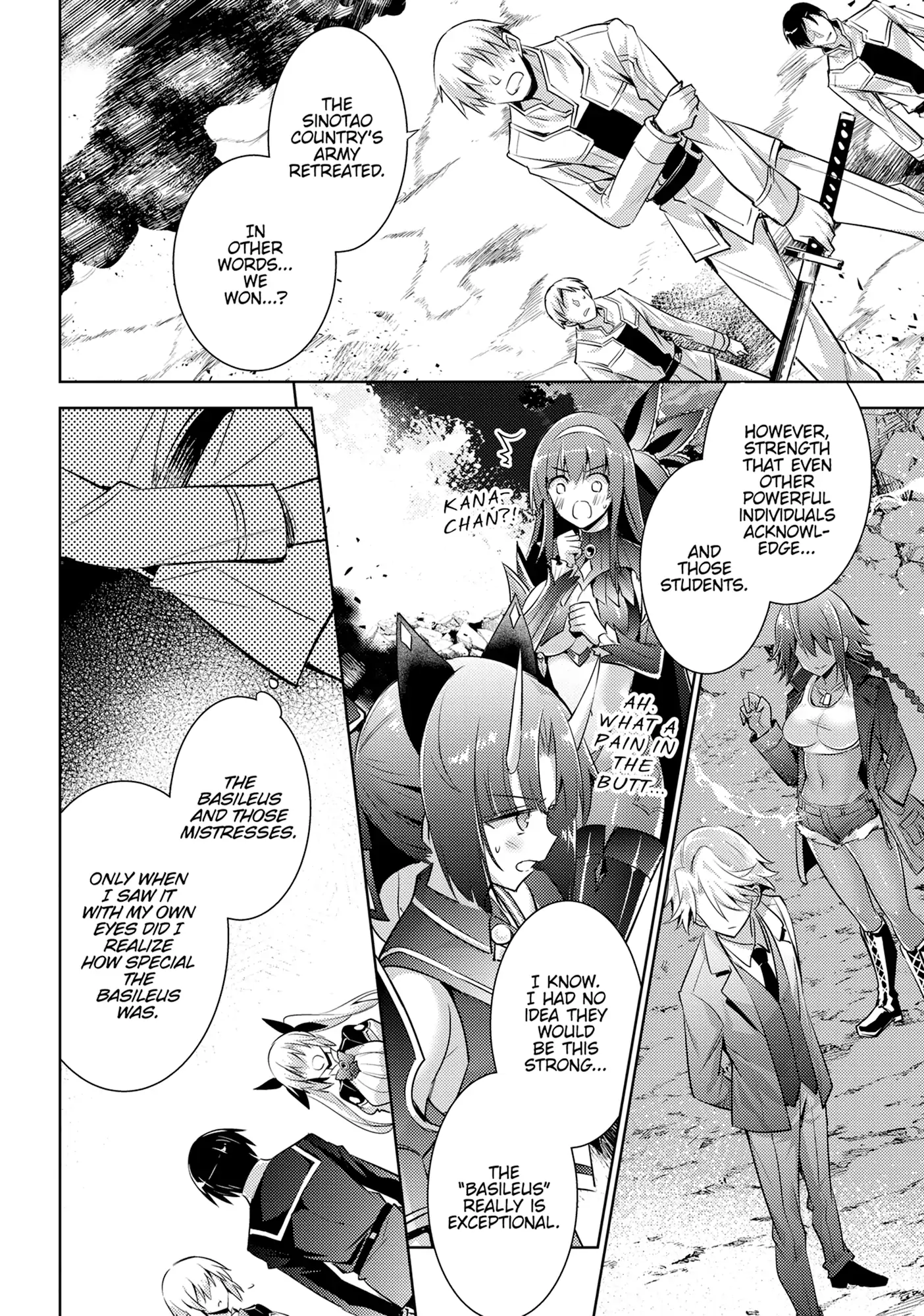 Magika No Kenshi To Shoukan Maou Chapter 121 - page 2