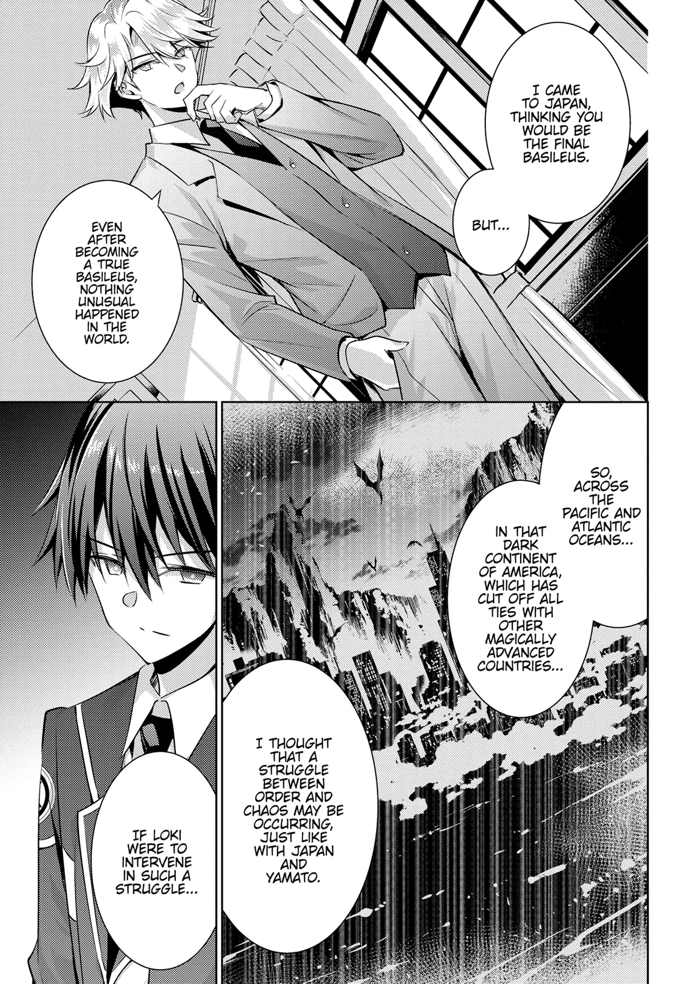 Magika No Kenshi To Shoukan Maou Chapter 122 - page 3
