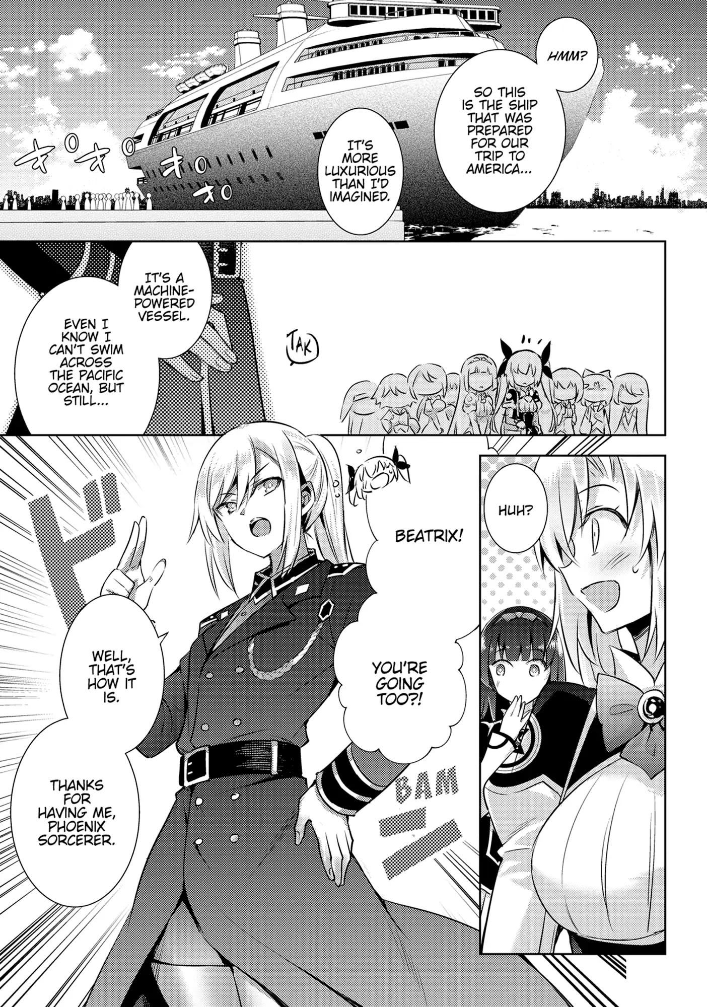 Magika No Kenshi To Shoukan Maou Chapter 122 - page 7