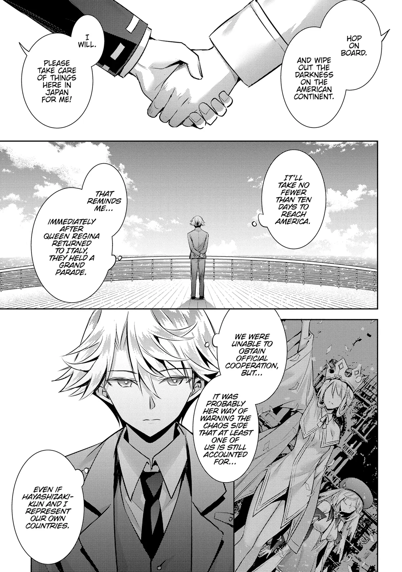 Magika No Kenshi To Shoukan Maou Chapter 122 - page 9