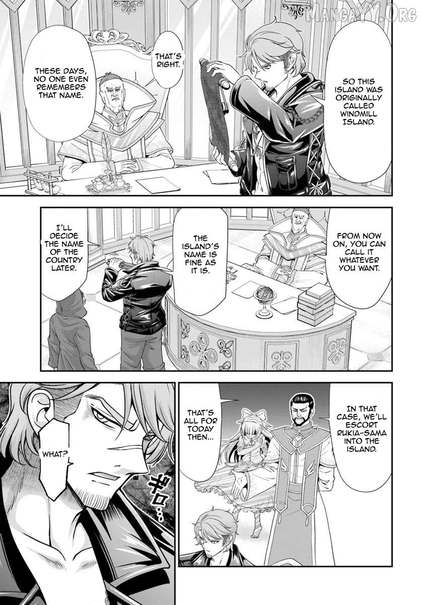 Tenohira Kaitaku Mura De Isekai Kenkokuki Fueteku Yome-Tachi To Nonbiri Mujintou Life Chapter 63 - page 3