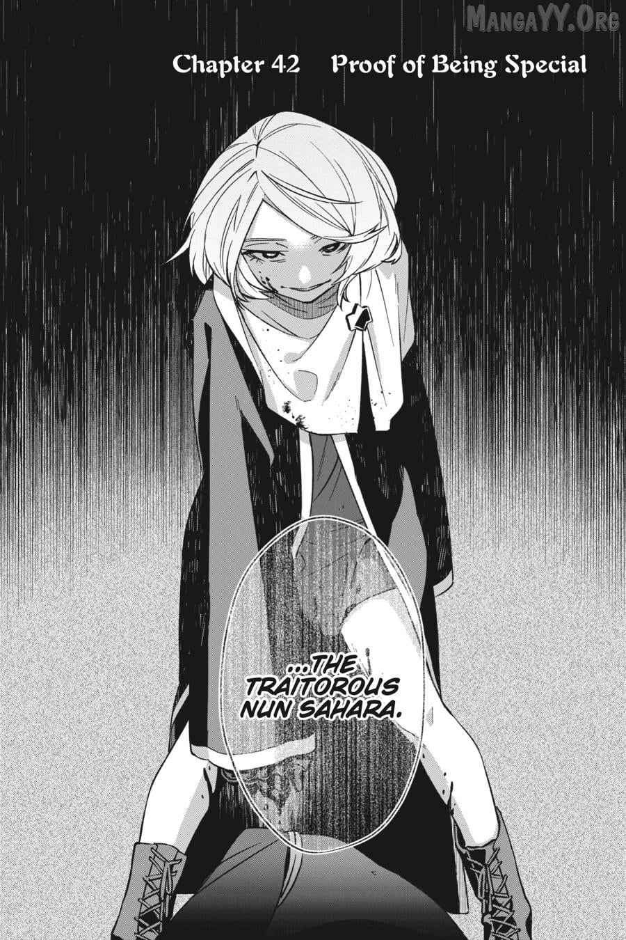 Shokei Shoujo no Ikirumichi Chapter 42 - page 2