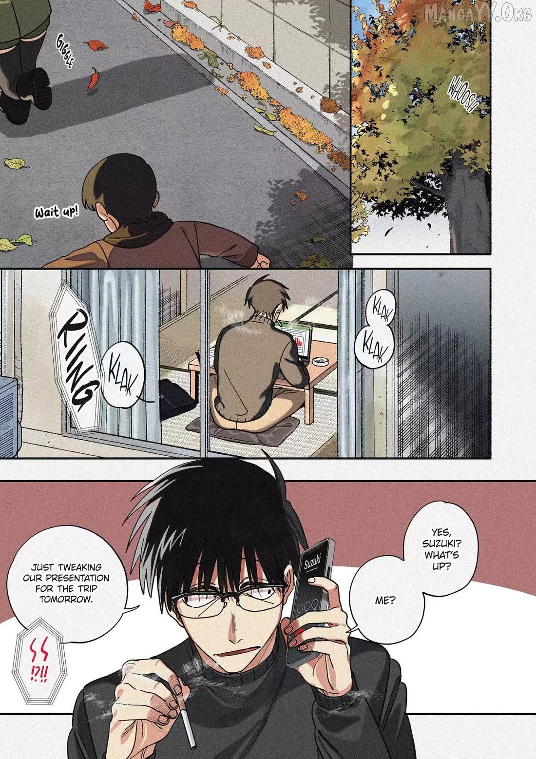 A Story About Smoking at the Back of the Supermarket Chapter 57 - page 1