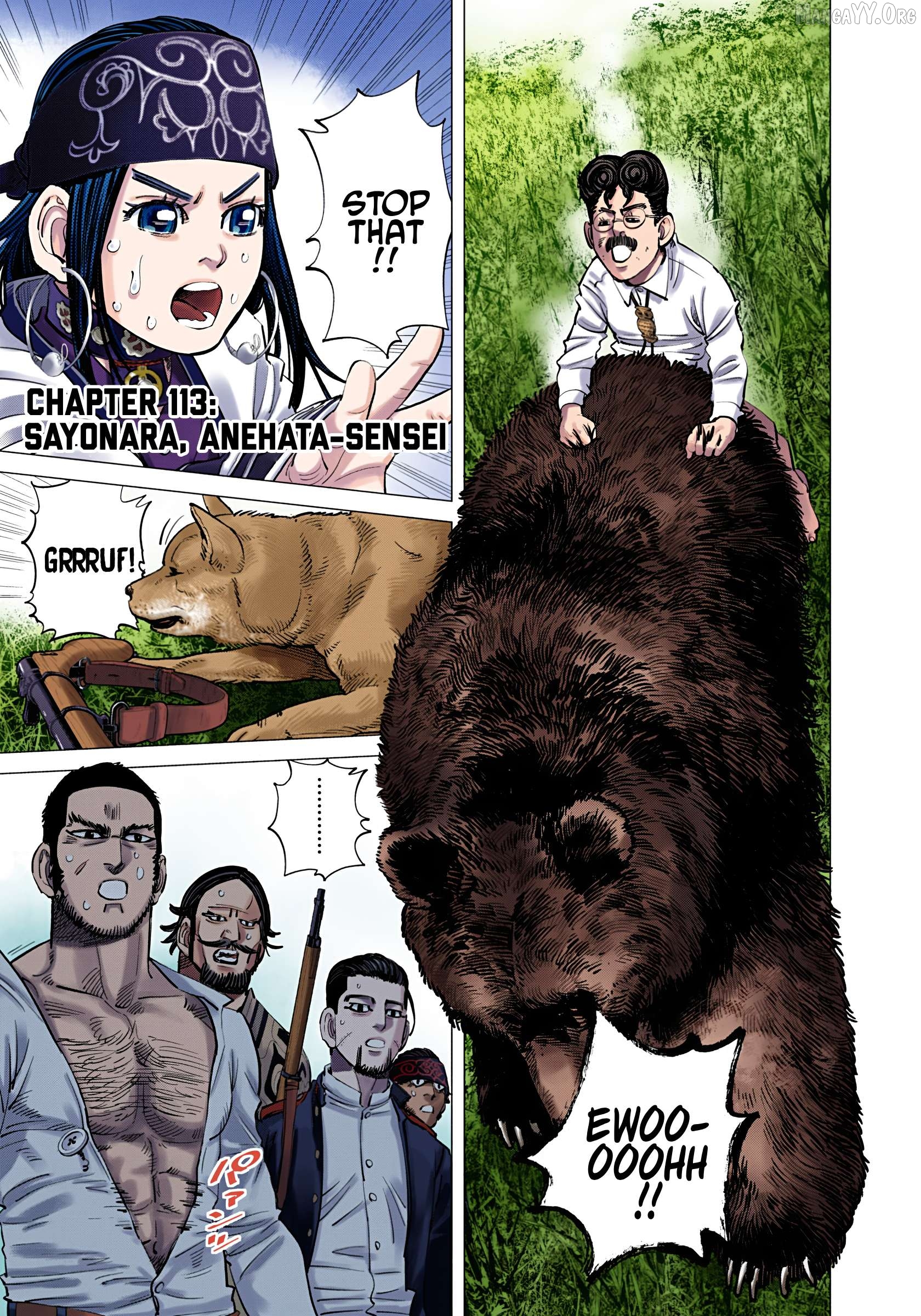 Golden Kamuy - Digital Colored Comics Chapter 113 - page 1