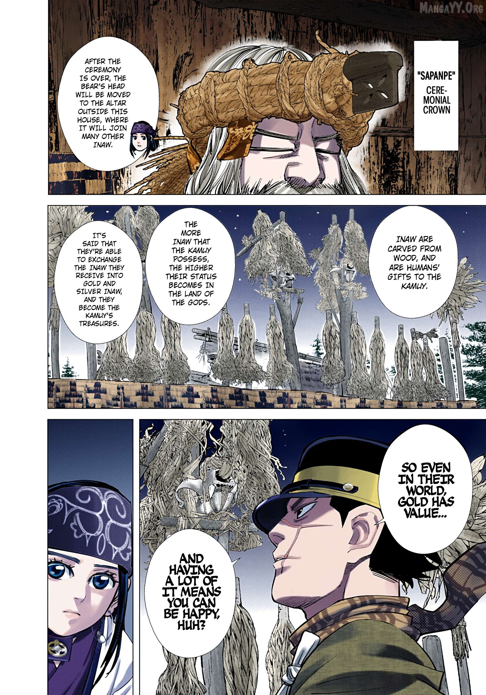 Golden Kamuy - Digital Colored Comics Chapter 113 - page 14