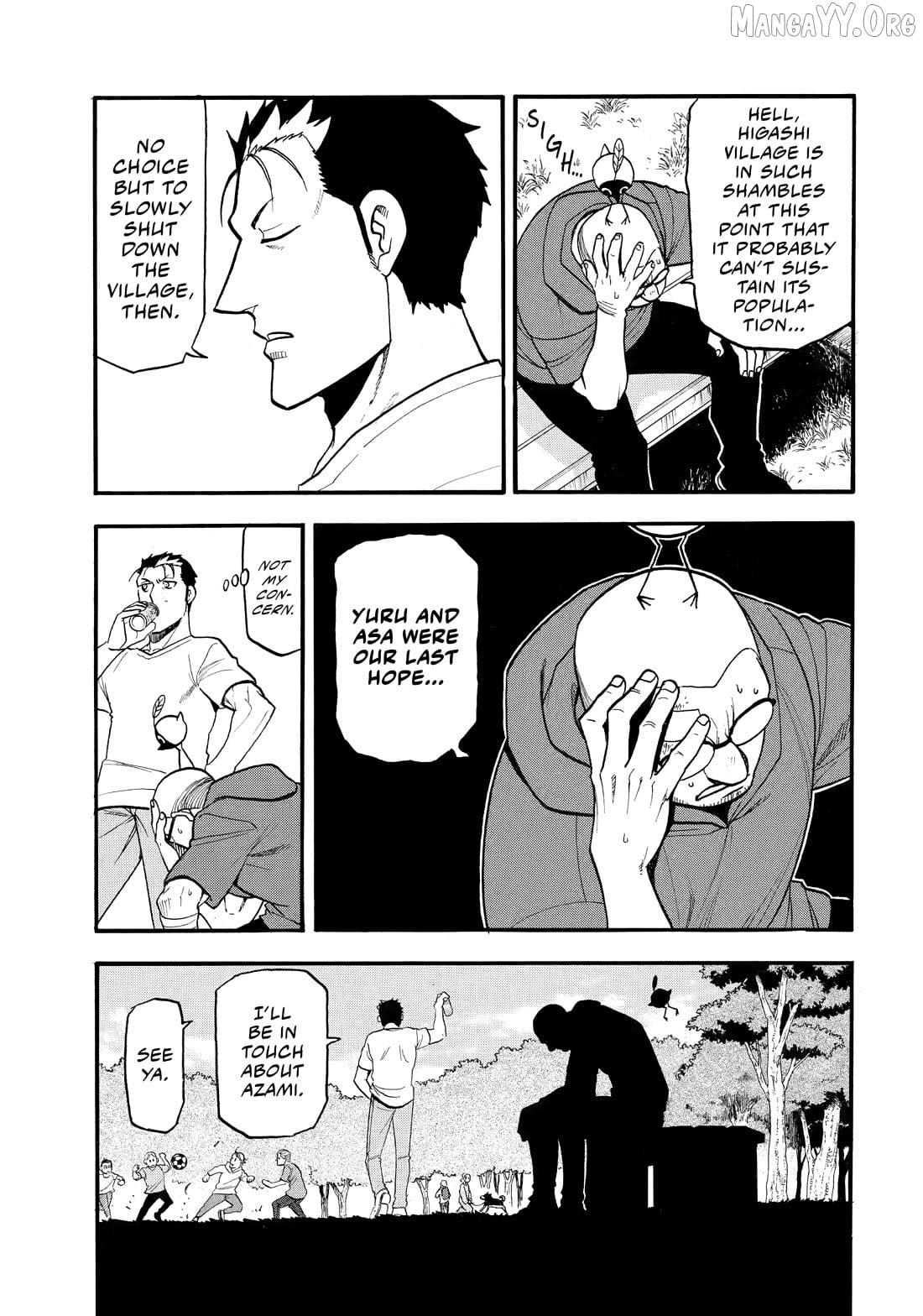 Yomi No Tsugai Chapter 50 - page 32
