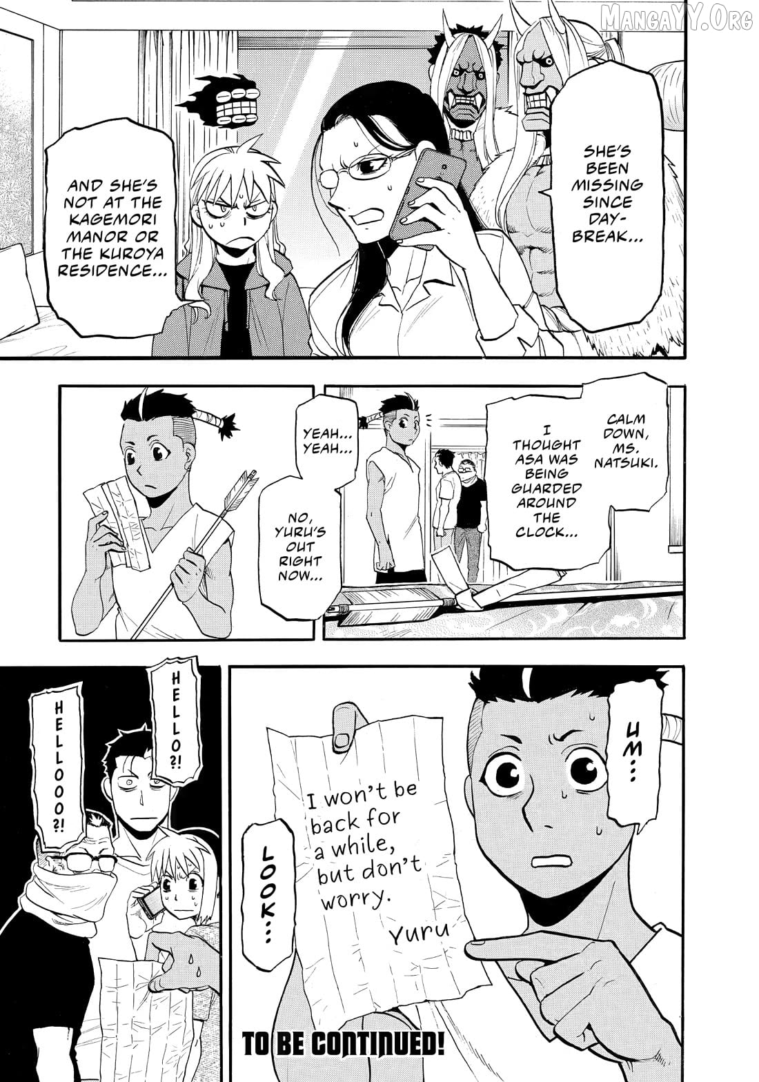 Yomi No Tsugai Chapter 50 - page 35