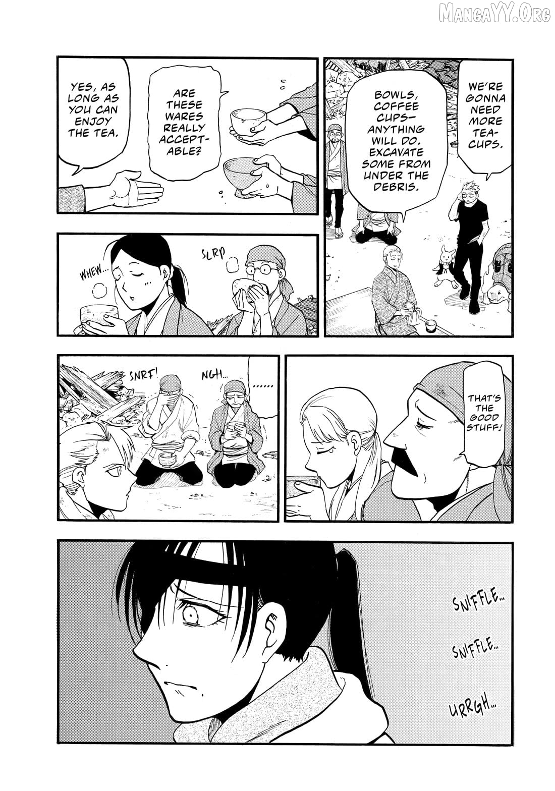Yomi No Tsugai Chapter 50 - page 9