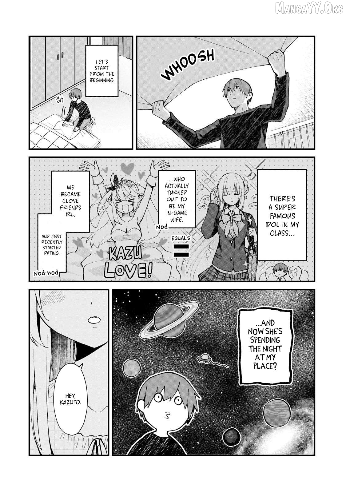 My Wife in the Web Game Is a Popular Idol Chapter 37 - page 2