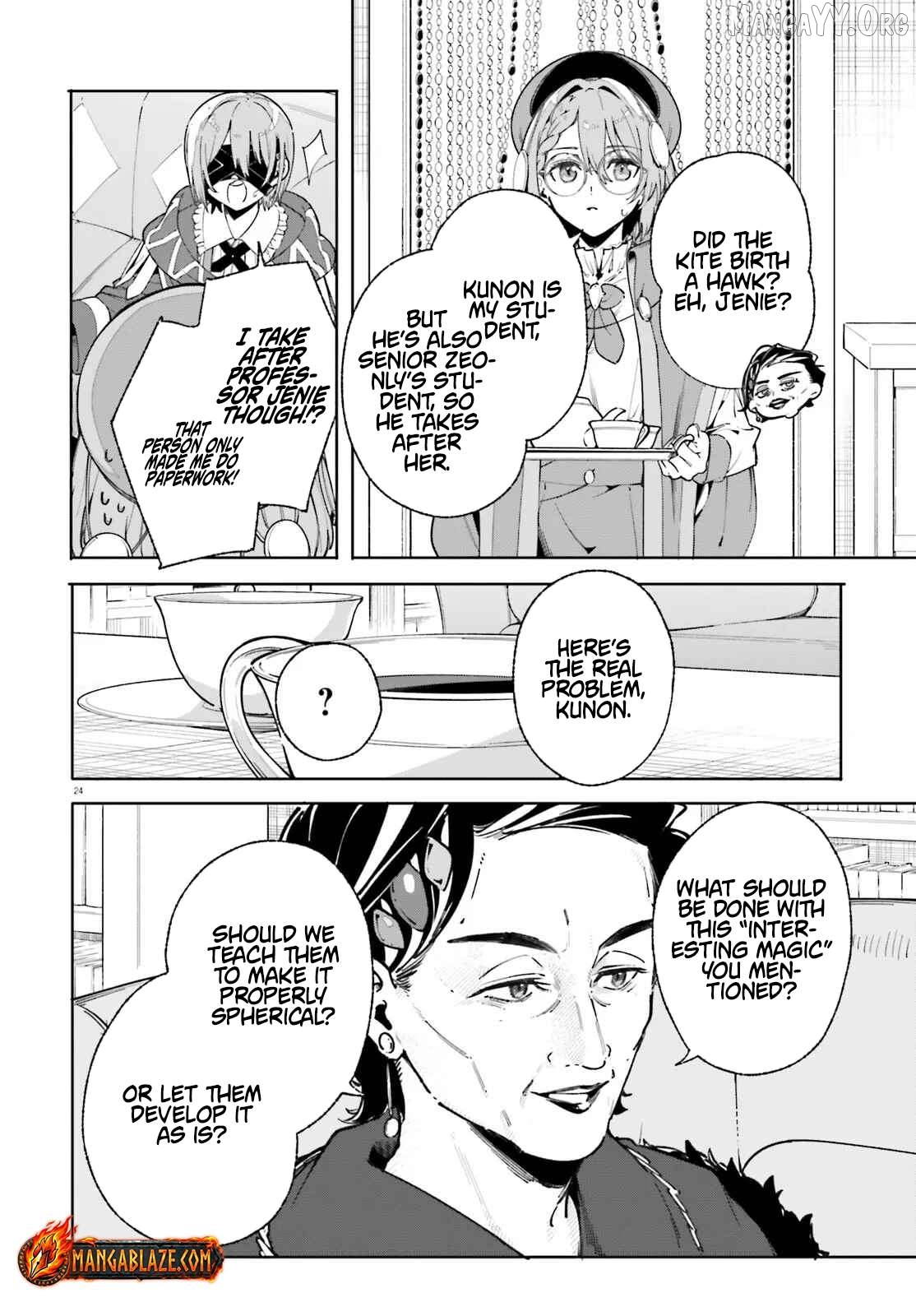 The Magician Kunon Sees Everything Chapter 33.2 - page 6