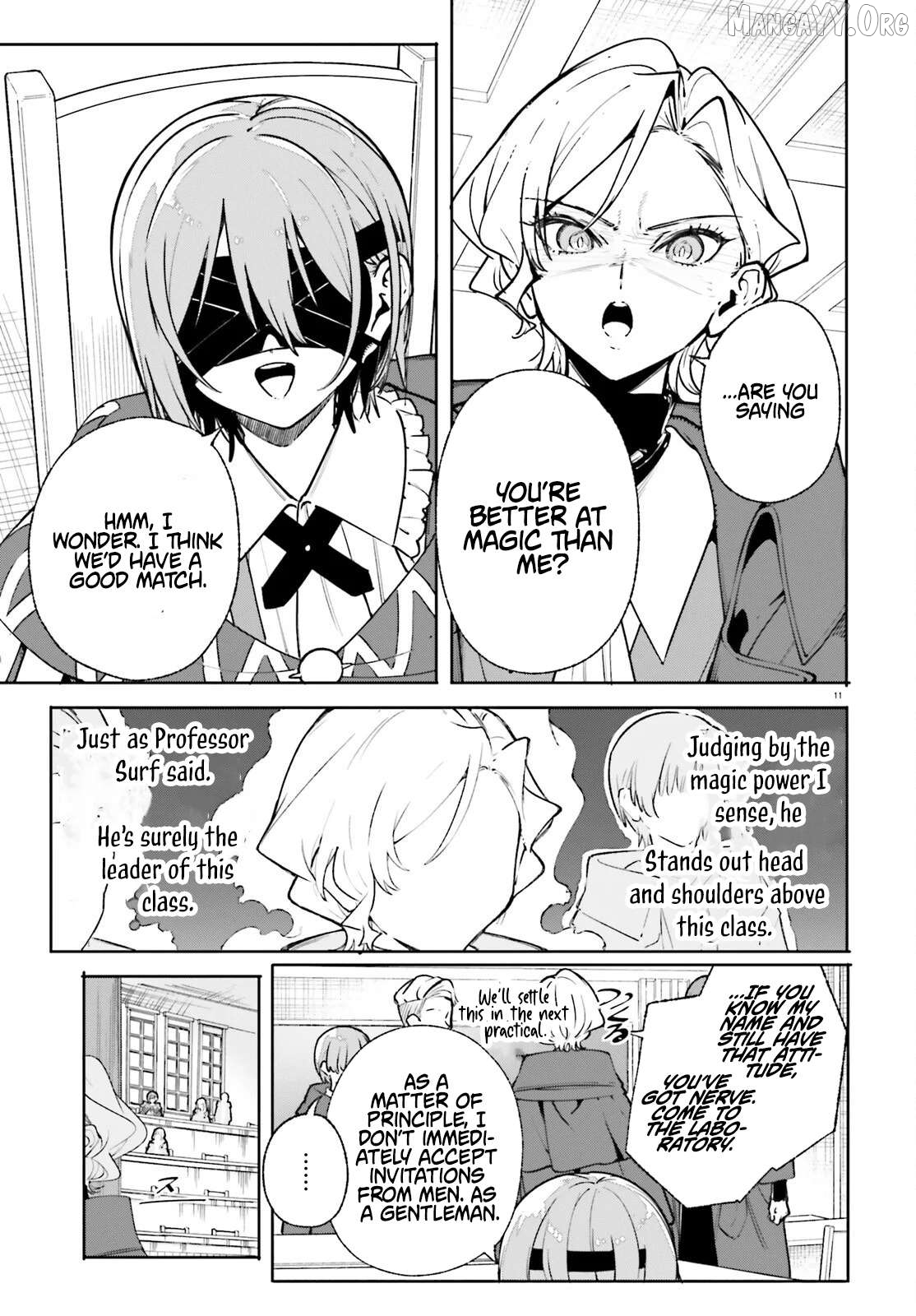 The Magician Kunon Sees Everything Chapter 35.1 - page 11