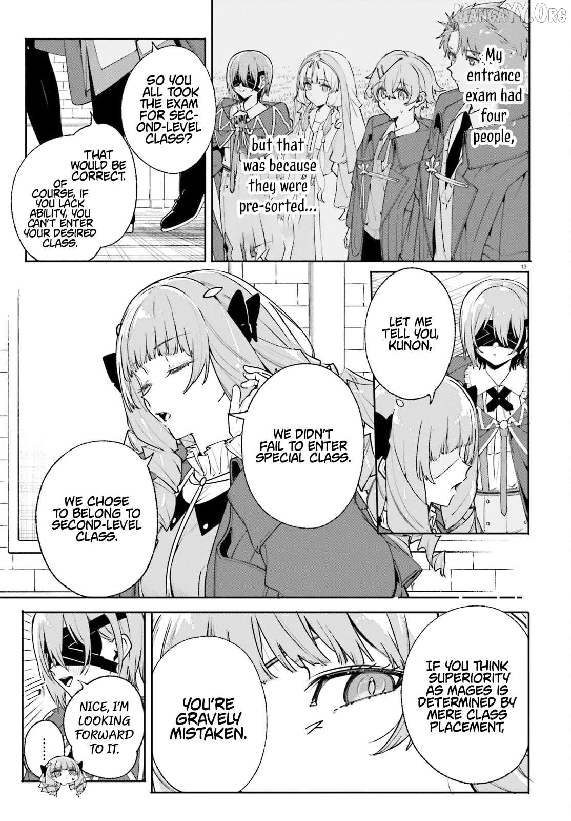 The Magician Kunon Sees Everything Chapter 35.1 - page 13
