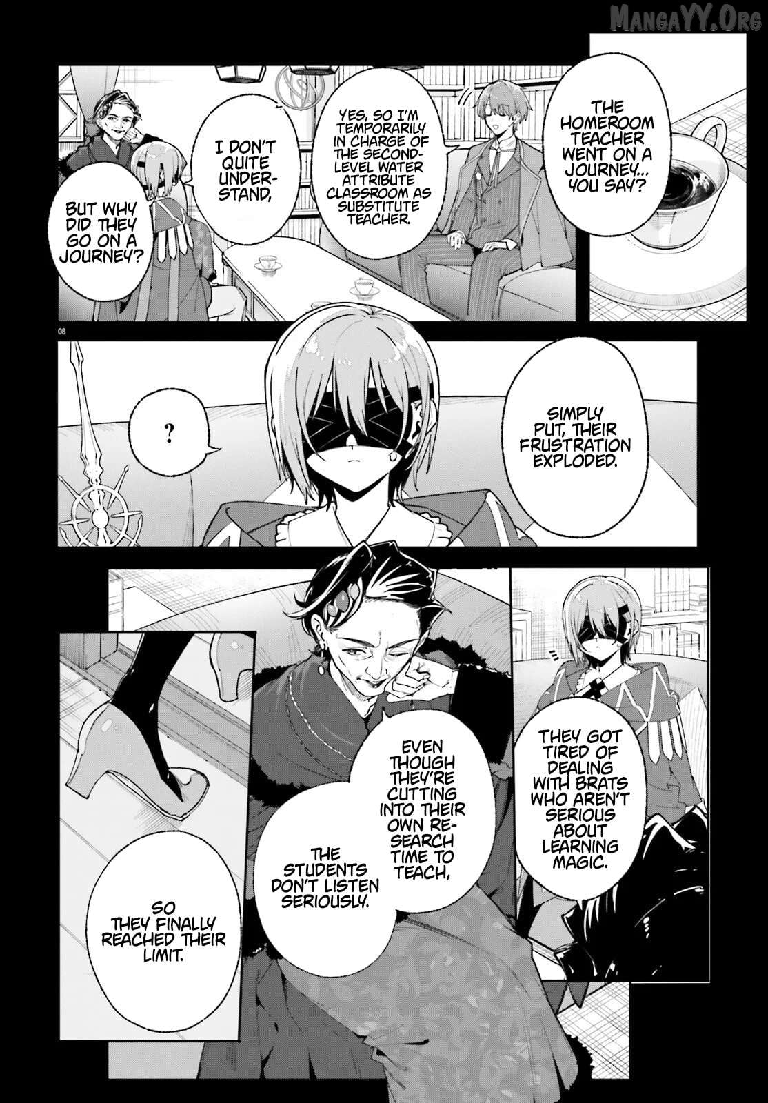 The Magician Kunon Sees Everything Chapter 35.1 - page 8