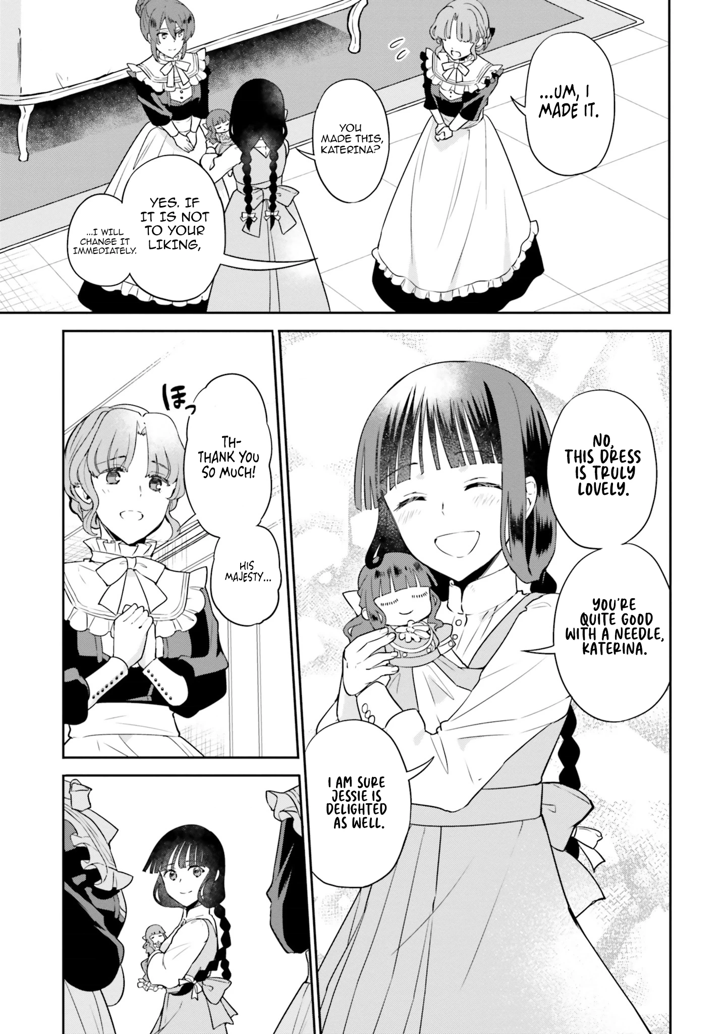 Since I became a decoration queen, I decided to go to work secretly- I'm not lonely sleeping alone because there is a rabbit!~ Chapter 16 - page 17