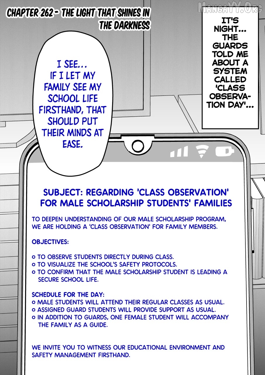 A Parallel World With A 1:39 Male To Female Ratio Is Unexpectedly Normal Chapter 262 - page 1
