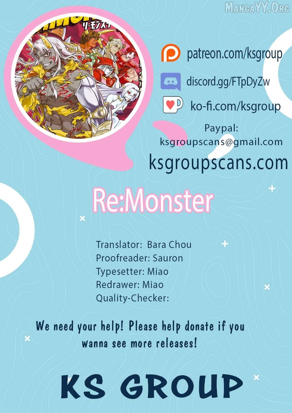 Re:Monster - Manga Chapter 117 - page 1