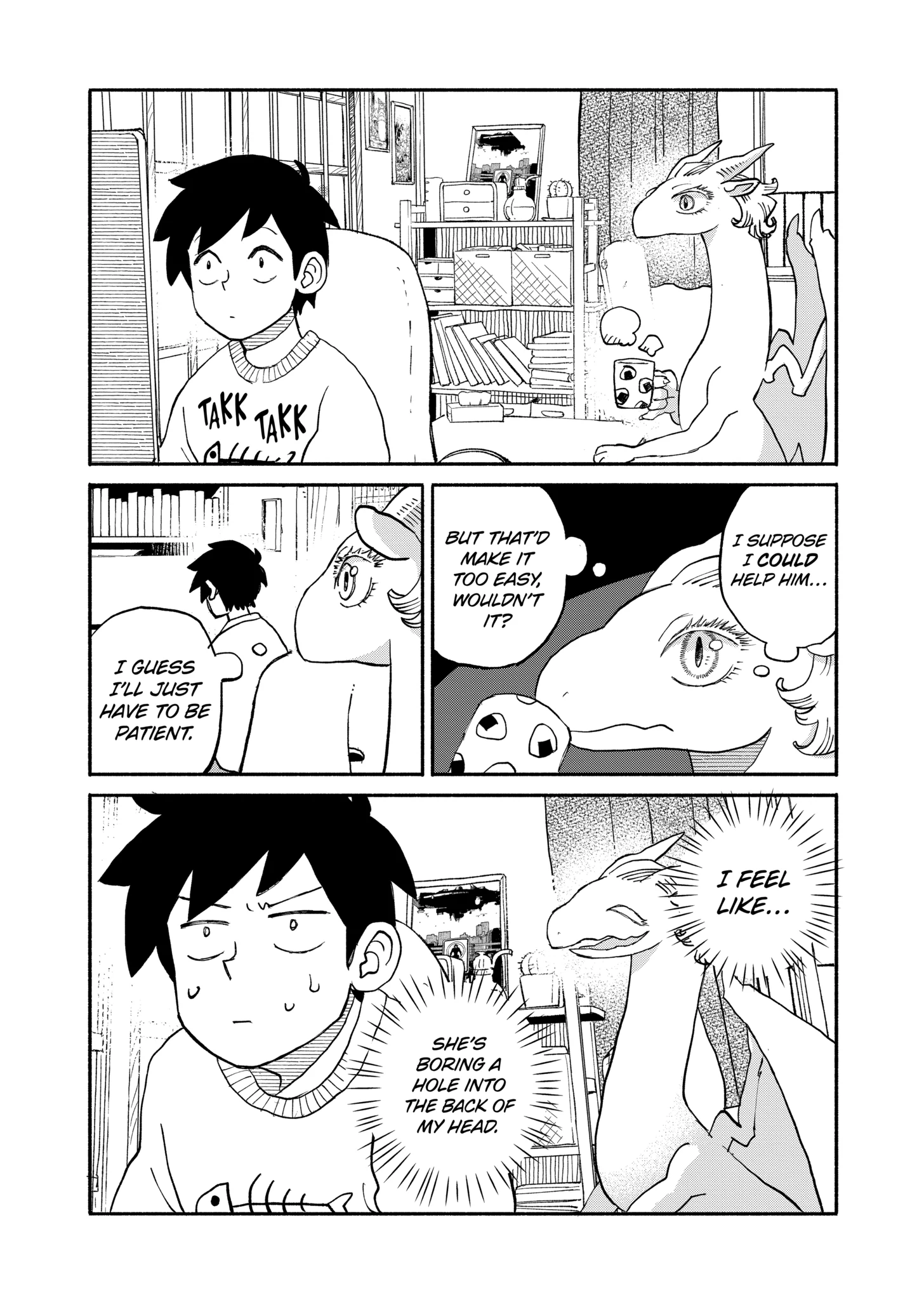 Doragon Yashinatte Kudasai Chapter 19.1 - page 4