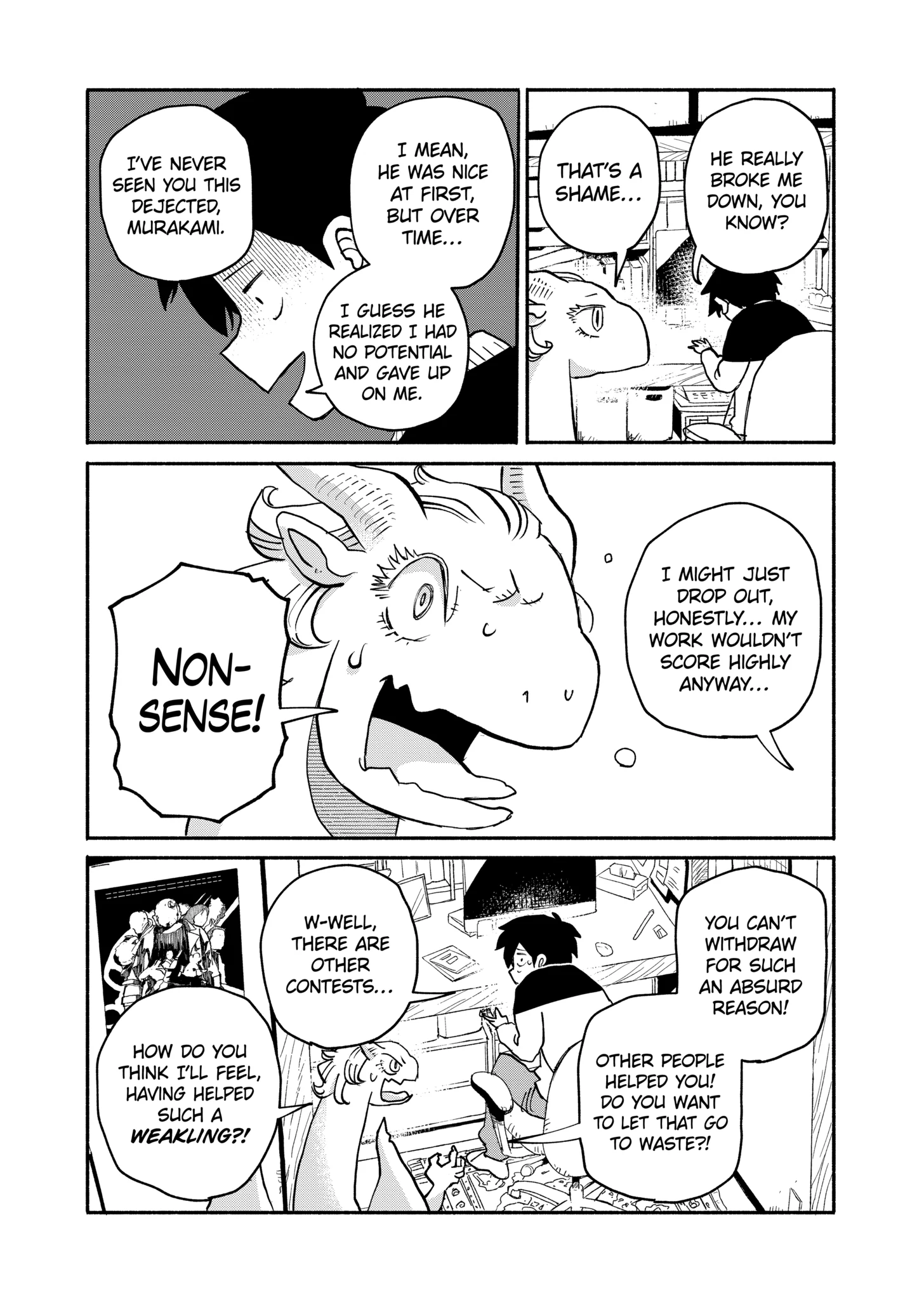 Doragon Yashinatte Kudasai Chapter 19.1 - page 9