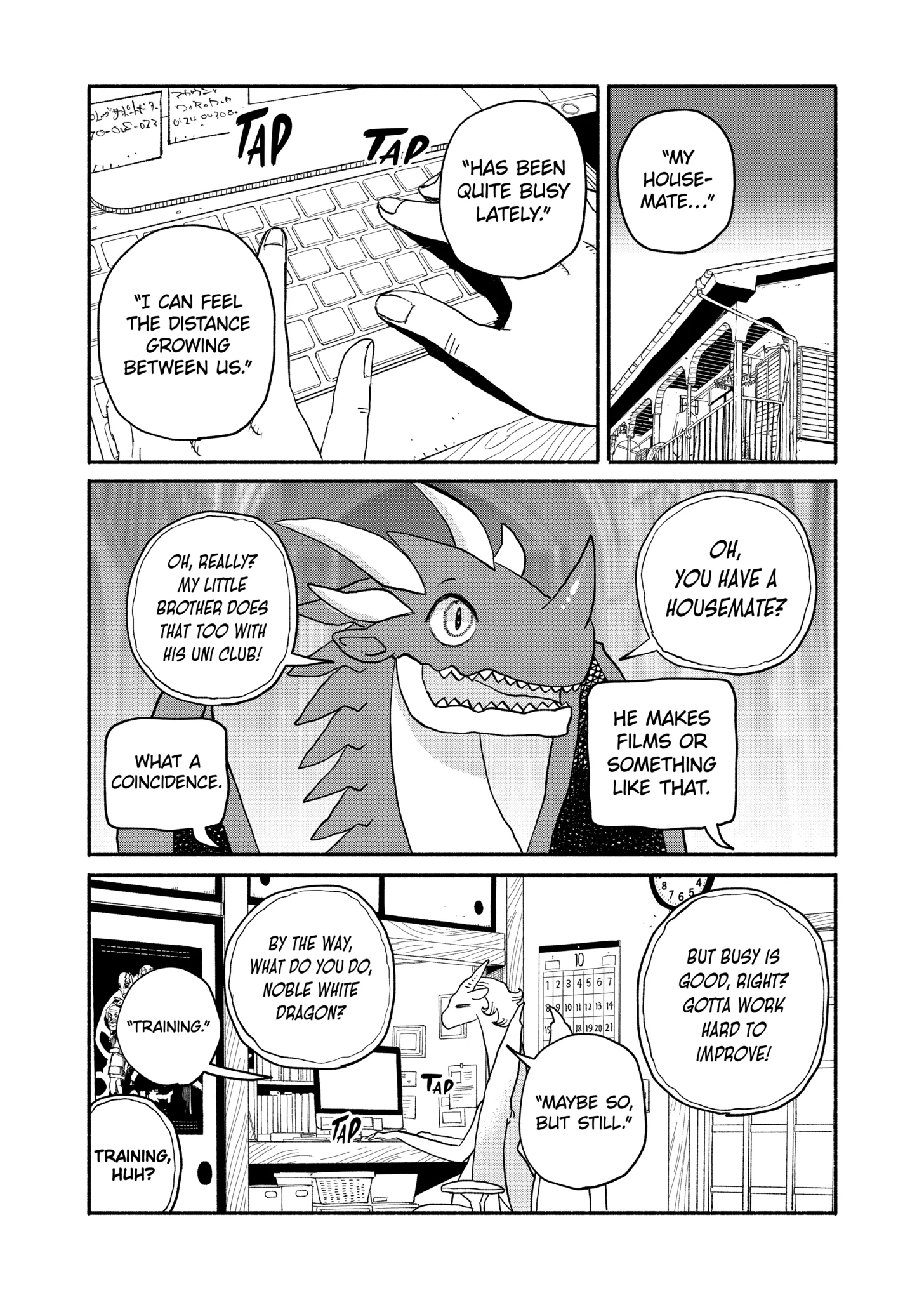 Doragon Yashinatte Kudasai Chapter 21 - page 1