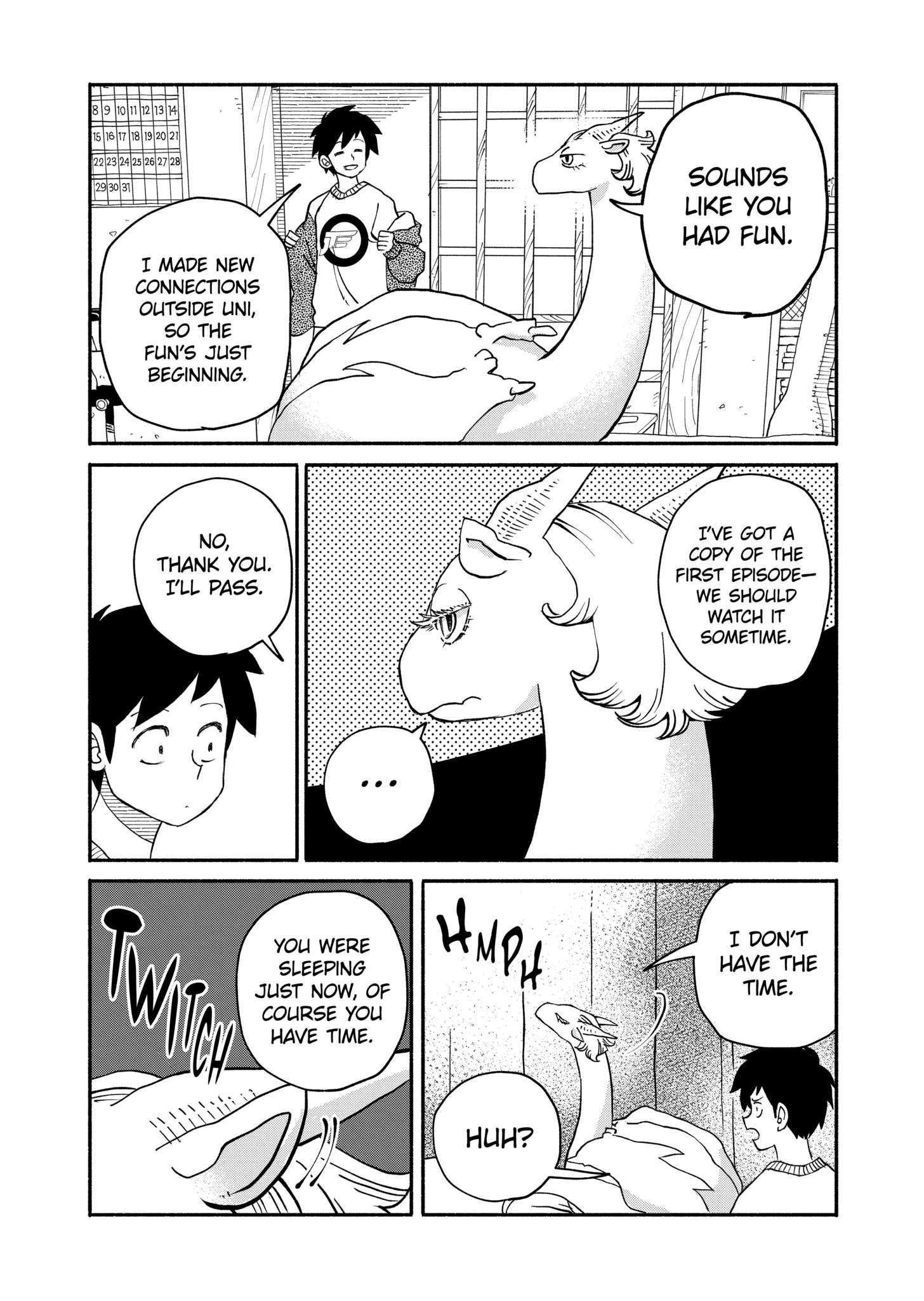 Doragon Yashinatte Kudasai Chapter 21 - page 14