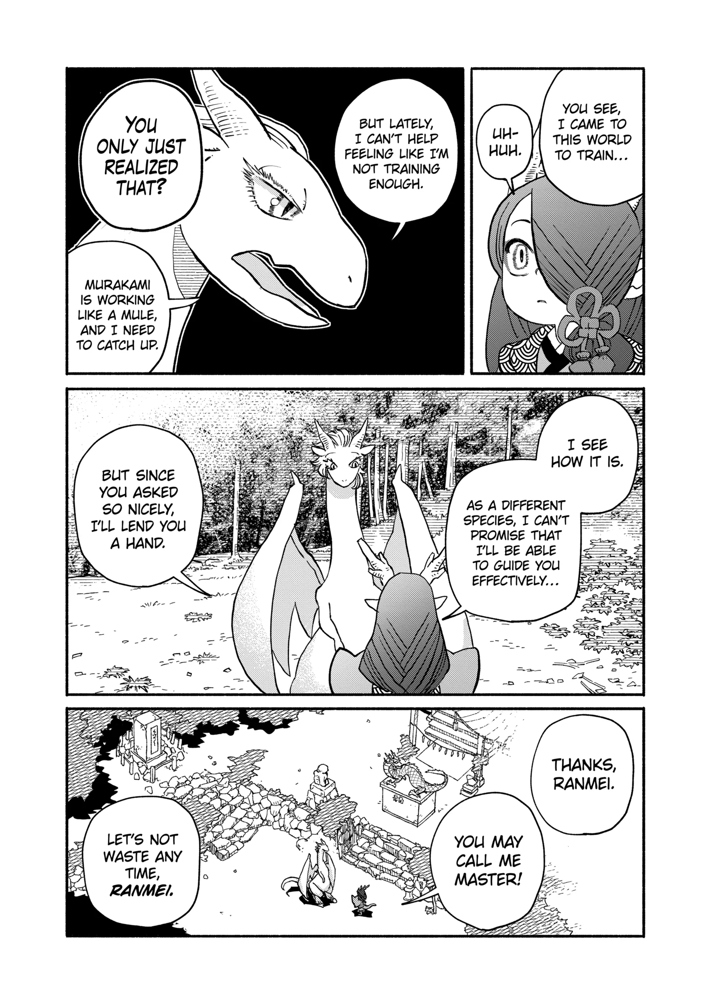 Doragon Yashinatte Kudasai Chapter 21 - page 8