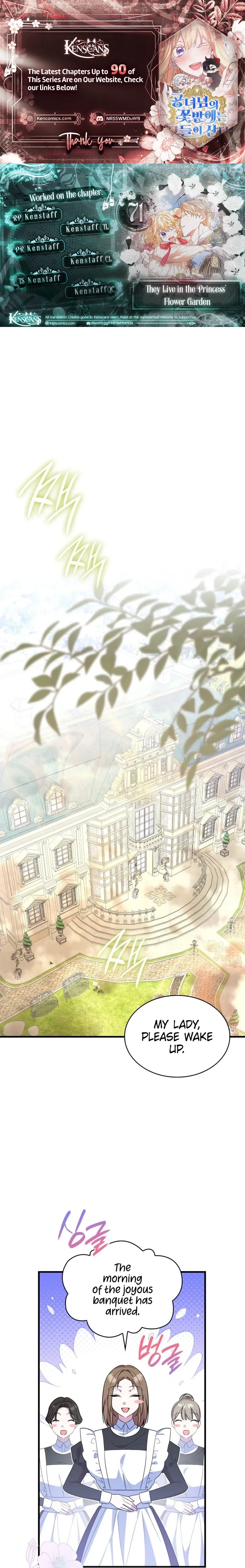 They Live in the Princess' Flower Garden Chapter 71 - page 1
