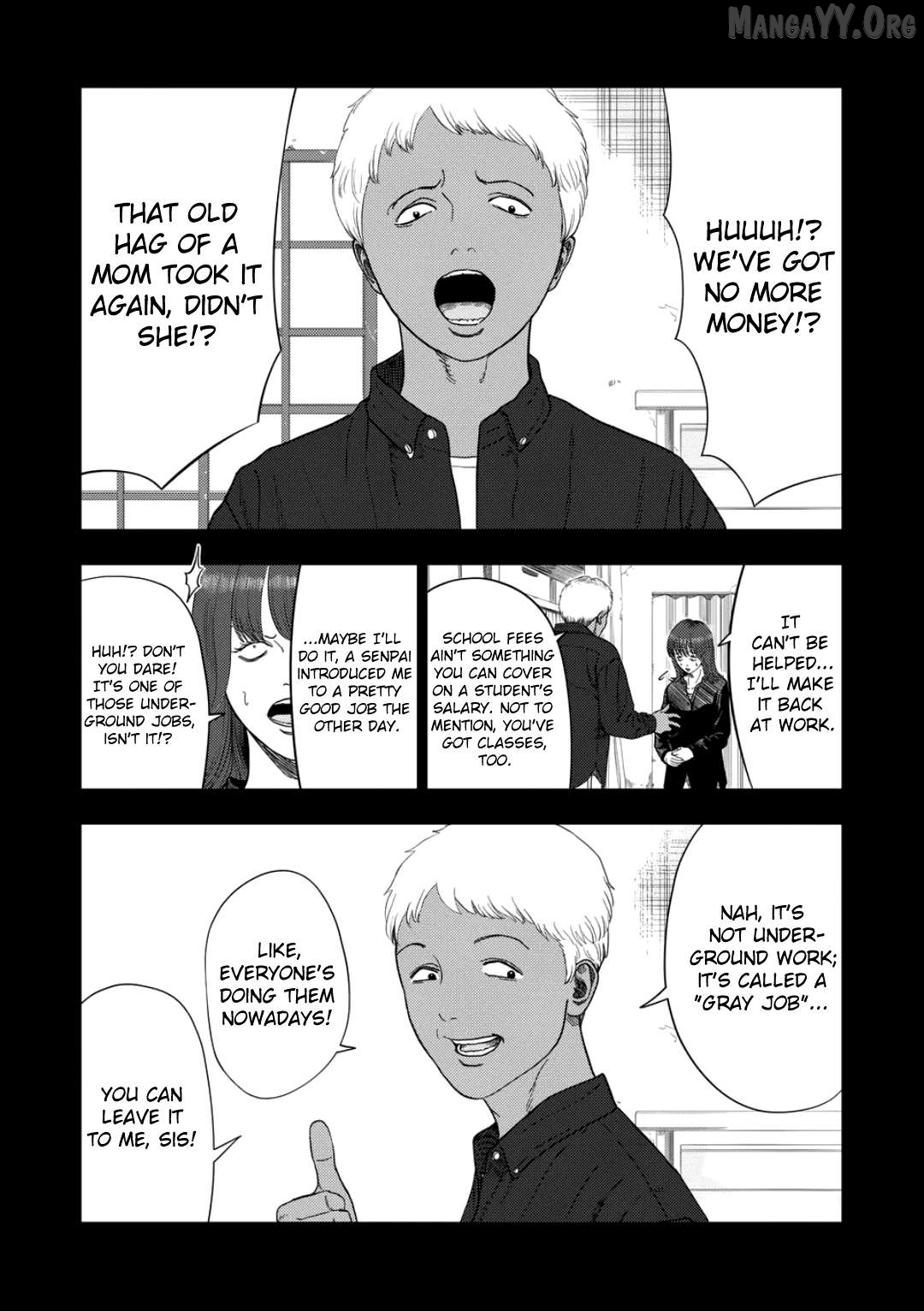 Ura Baito: Toubou Kinshi Chapter 228 - page 11
