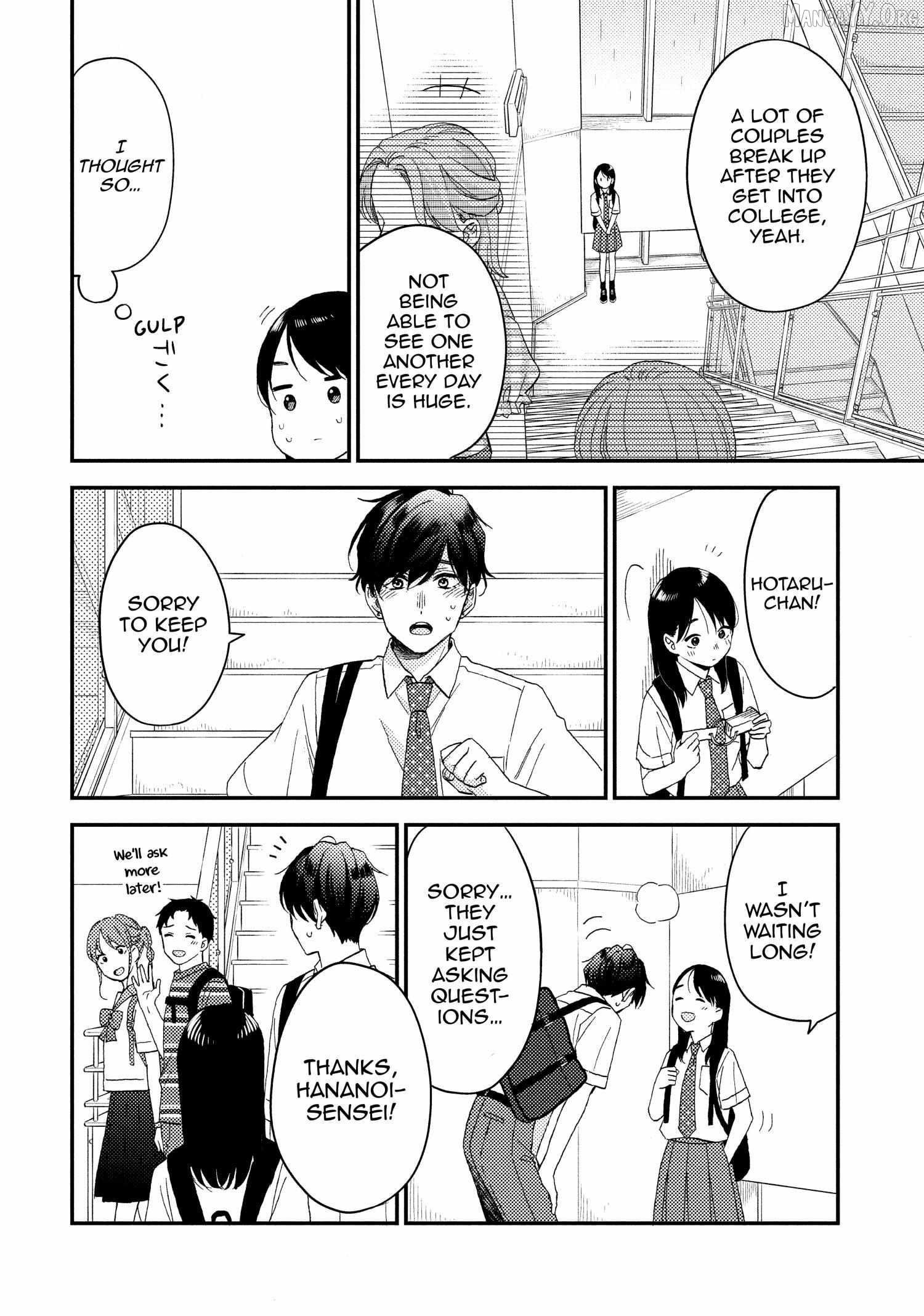 Hananoi-Kun To Koi No Yamai Chapter 71 - page 18