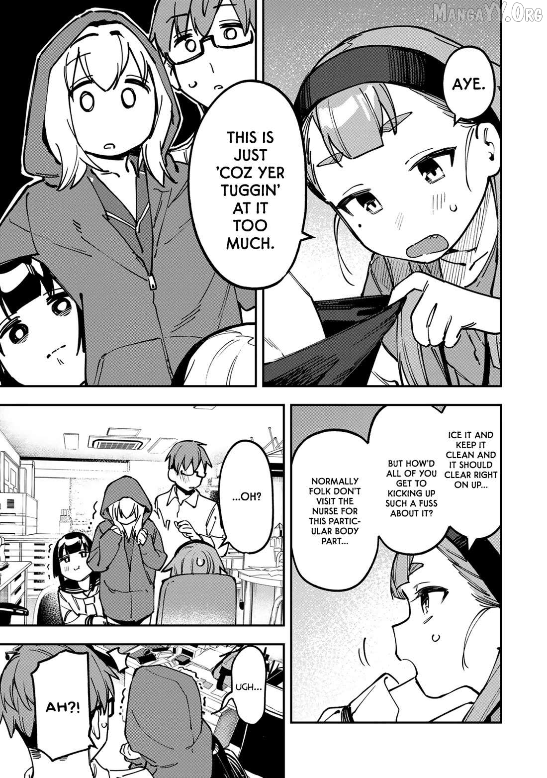 Seitokai Ni Mo Ana Wa Aru! Chapter 95 - page 9