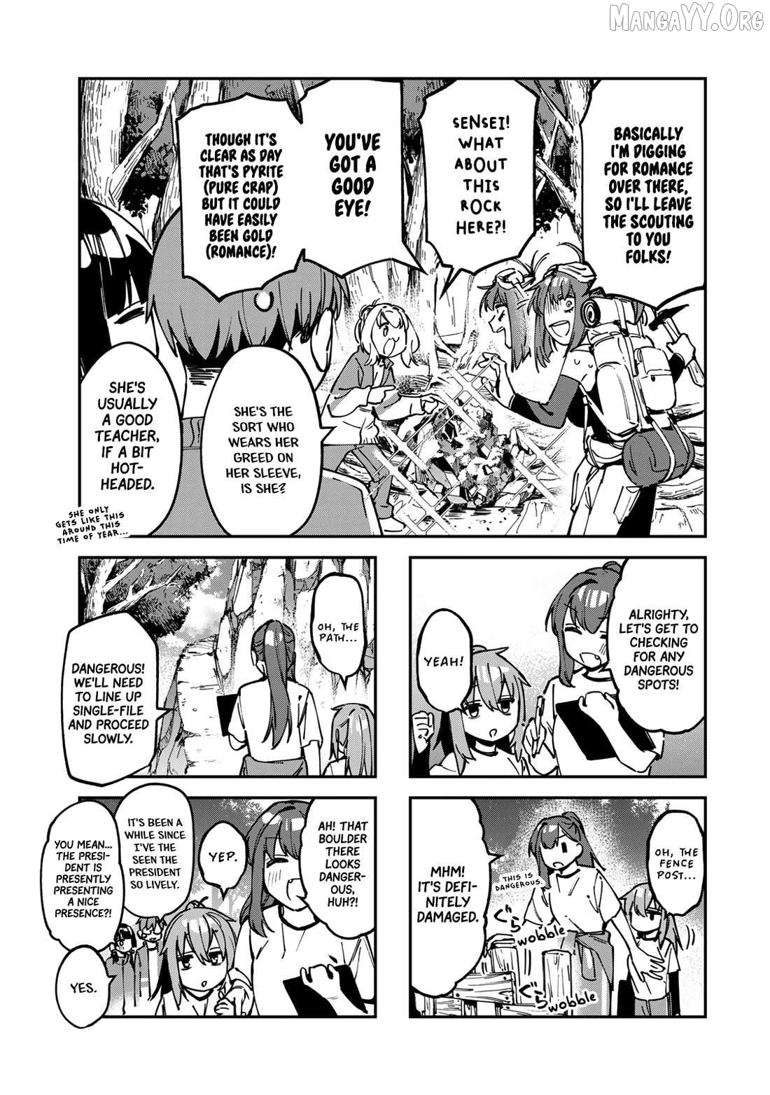 Seitokai Ni Mo Ana Wa Aru! Chapter 96 - page 3