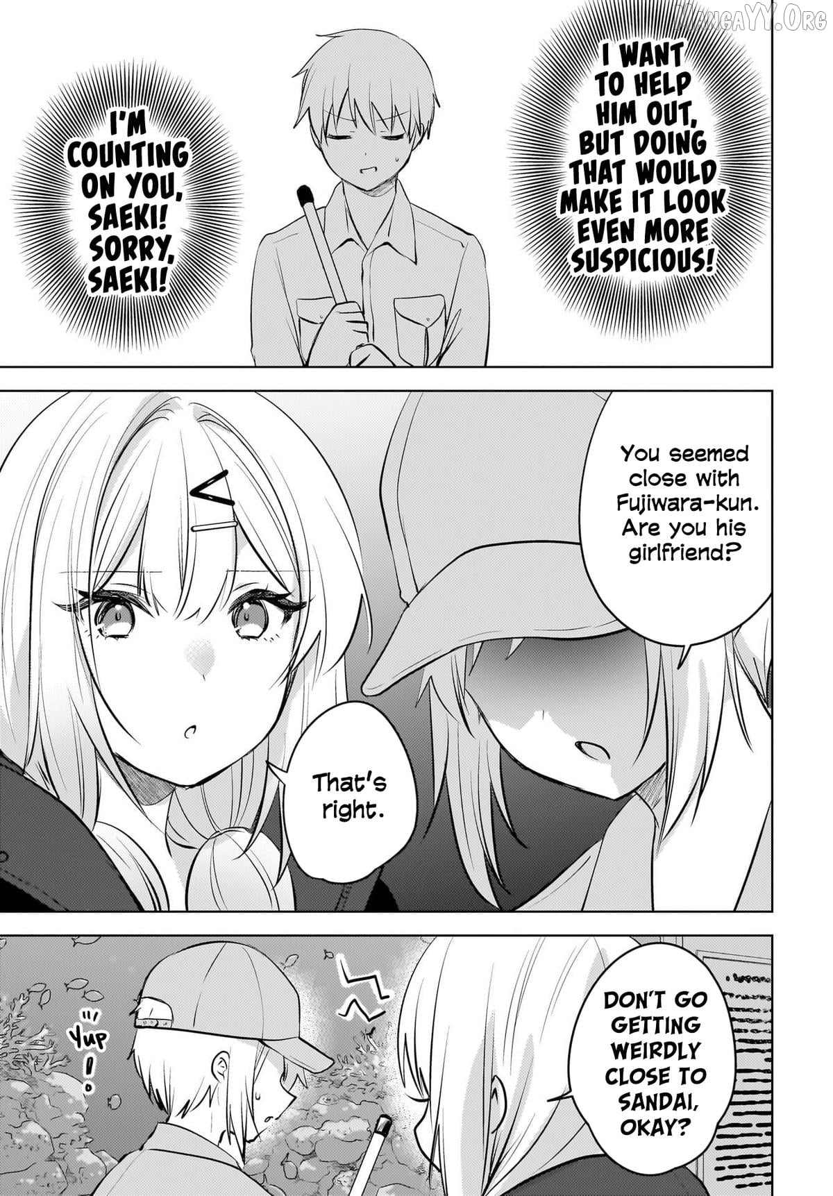 The Gal Sitting Behind Me Likes Me -Maybe I'm Screwed Already- Chapter 24 - page 16