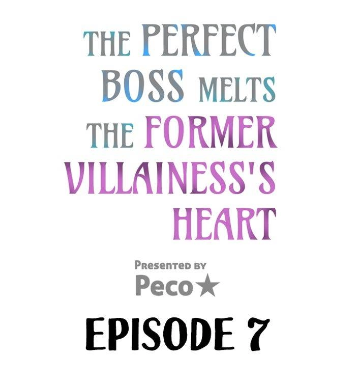 The Perfect Boss Melts the Former Villainess's Heart Chapter 7 - page 1