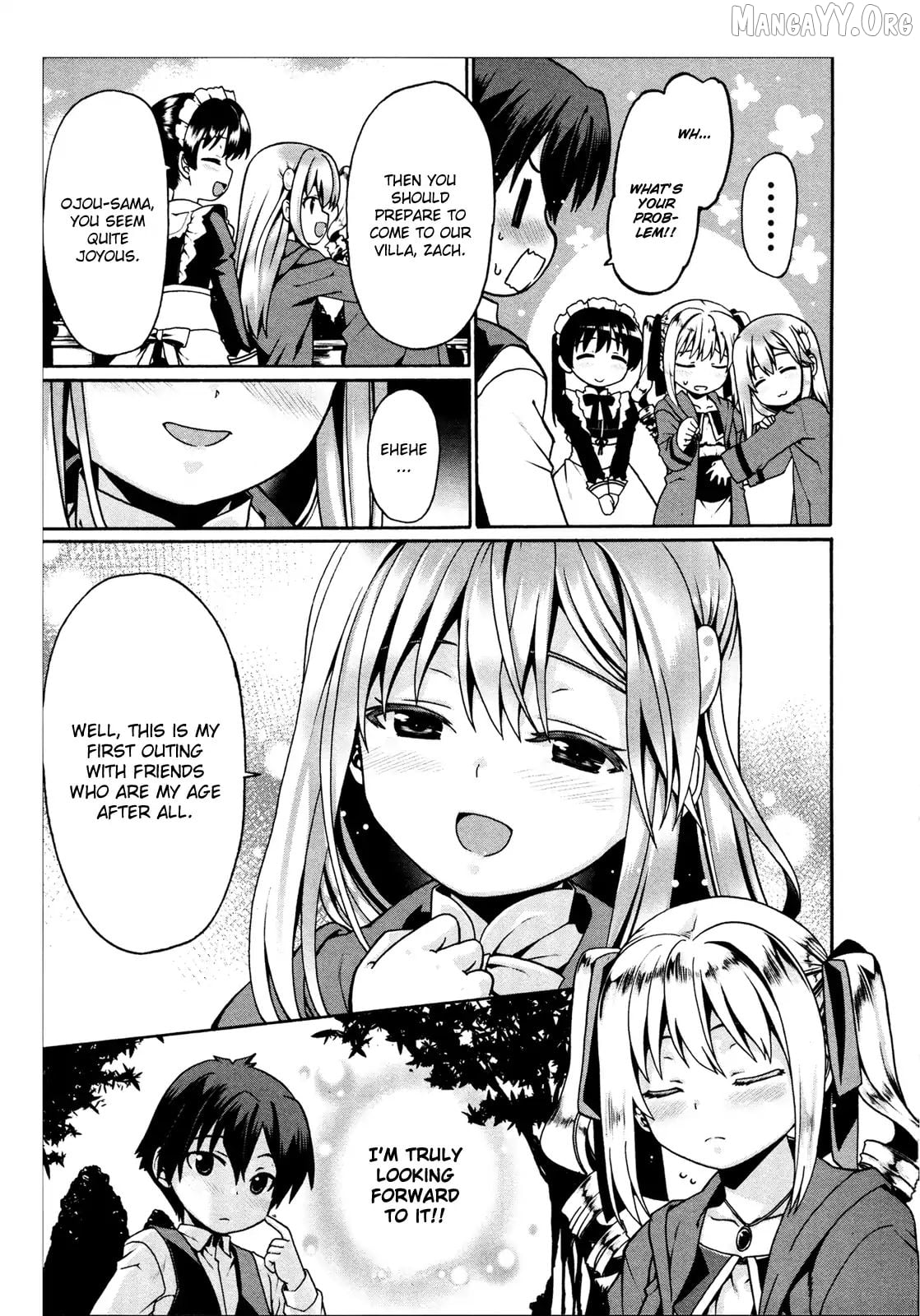 Douyara Watashi No Karada Wa Kanzen Muteki No You Desu Ne Chapter 4 - page 8