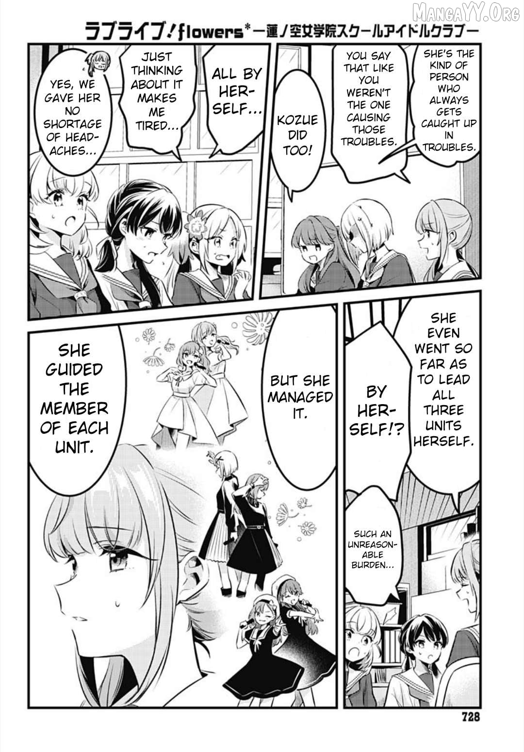 Love Live! Flowers – Hasunosora Girls’ High School Idol Club – Chapter 14 - page 10
