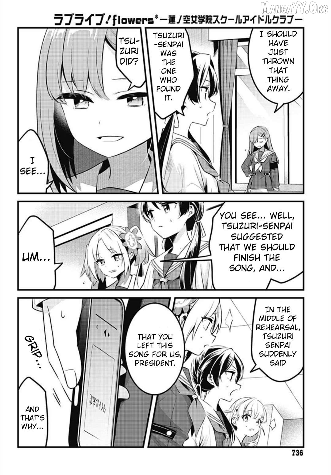 Love Live! Flowers – Hasunosora Girls’ High School Idol Club – Chapter 14 - page 18