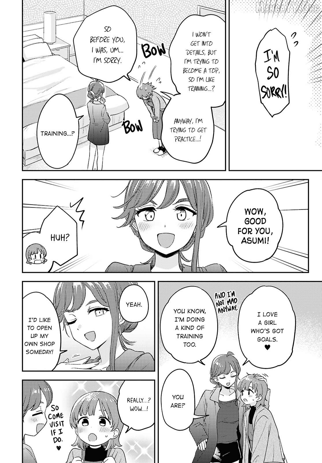 Asumi-Chan Is Interested In Lesbian Brothels! Chapter 32 - page 24