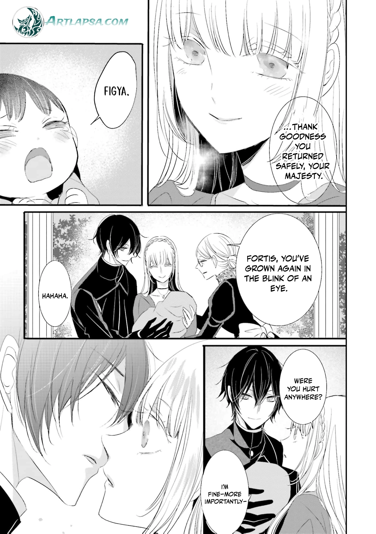 Kokurou Ou to Shirogane no Niehime Chapter 28 - page 10