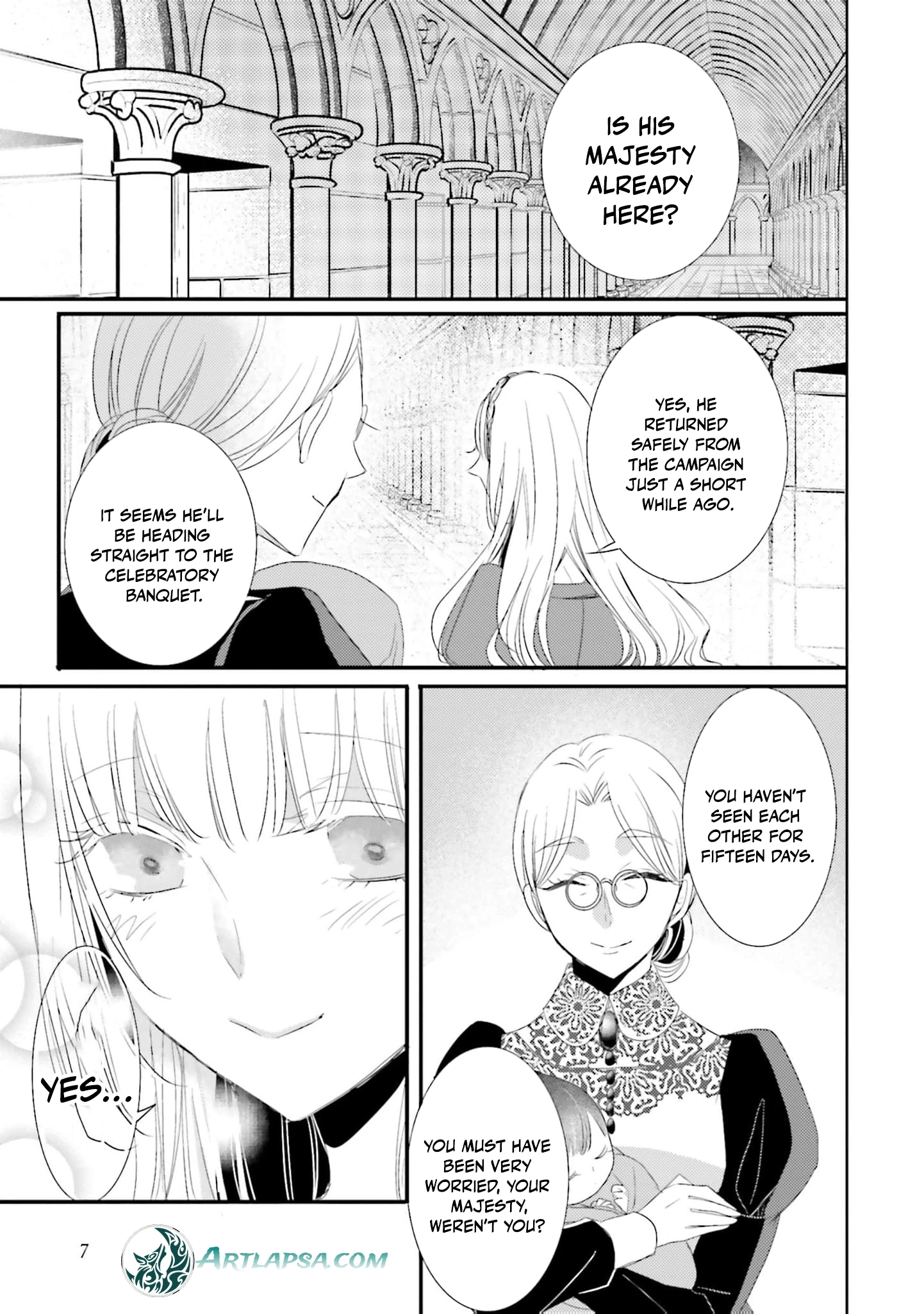 Kokurou Ou to Shirogane no Niehime Chapter 28 - page 8