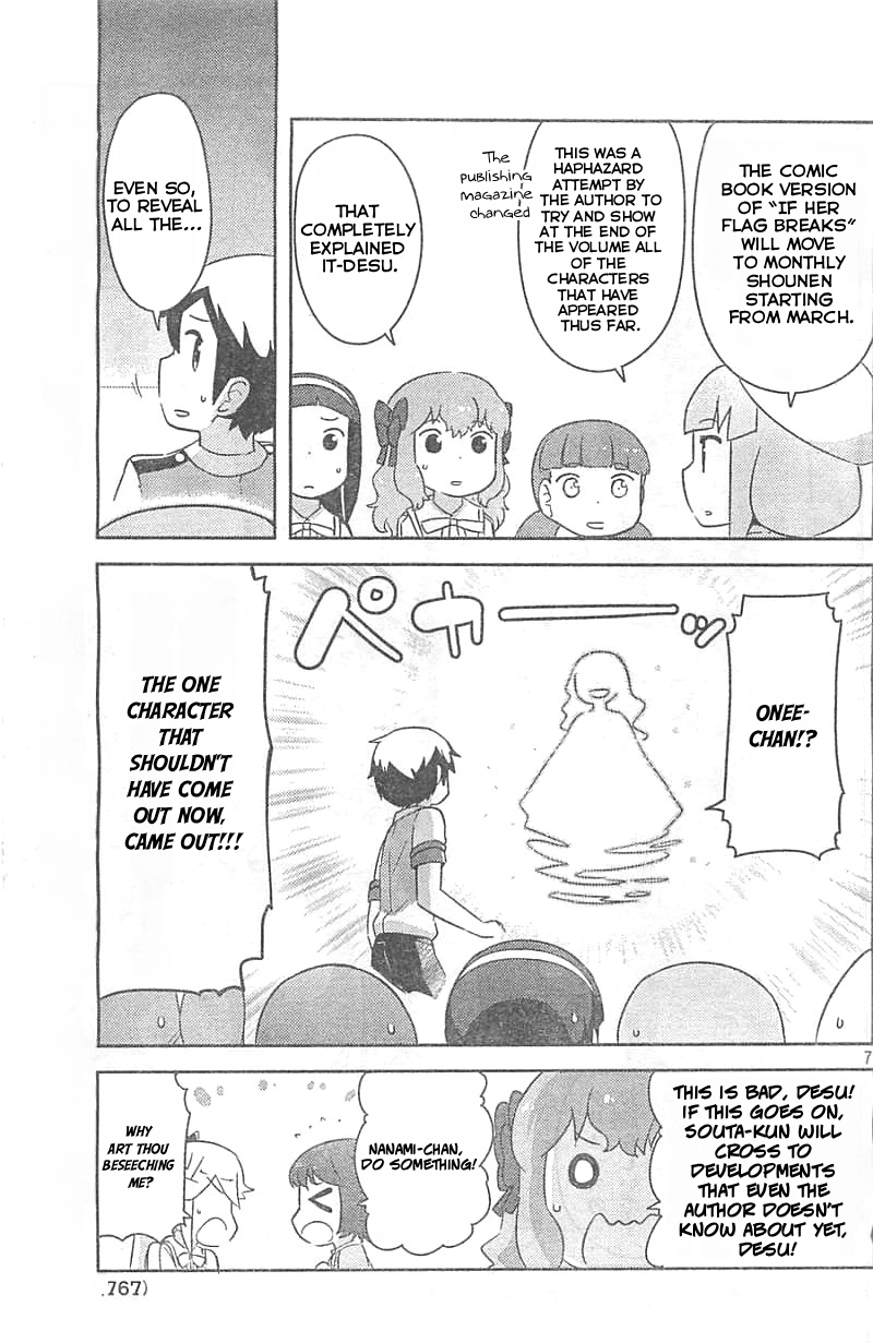 Kanojo ga Flag o Oraretara Chapter 30.1 - page 8